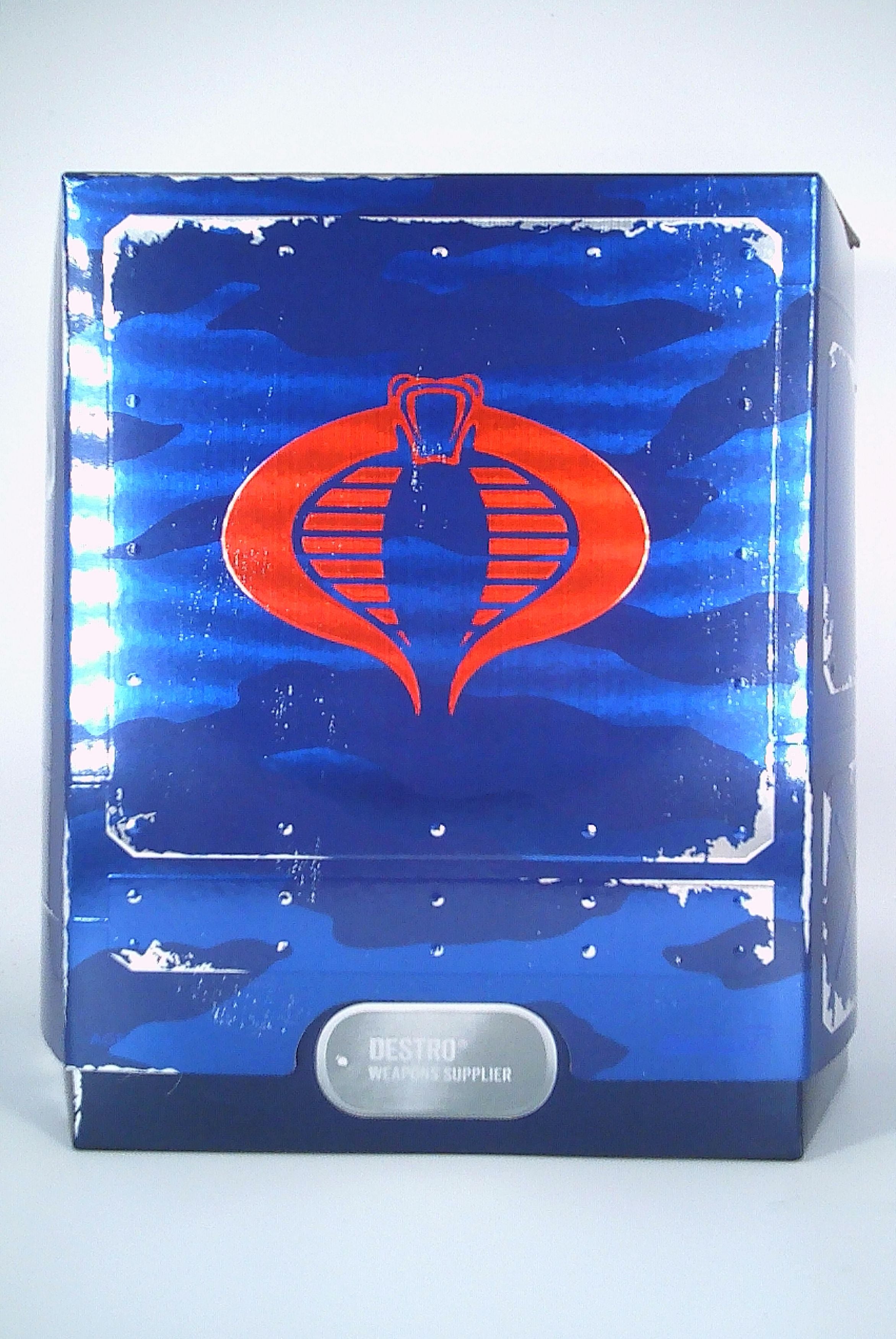 Destro "Ultimates" Super7 Figure 7" with accessories Hasbro