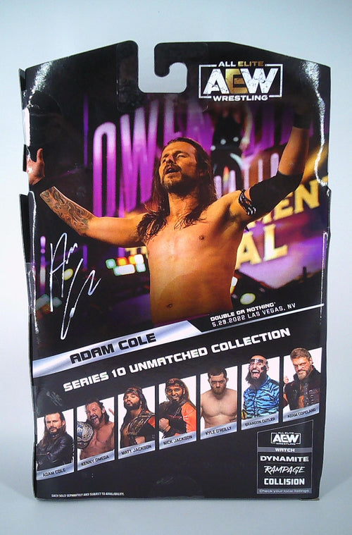 Adam Cole AEW series 10 figure 7" Jazwares