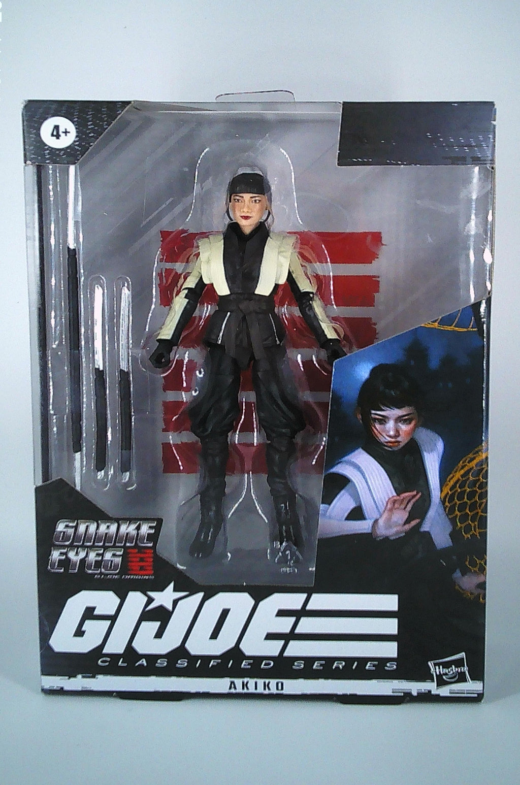 Akiko G.I.Joe 7" Classified "Snake Eyes" movie Figure Hasbro