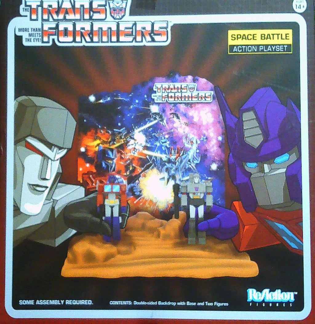 The Ark "Transformers" action playset ReAction with 2 figures