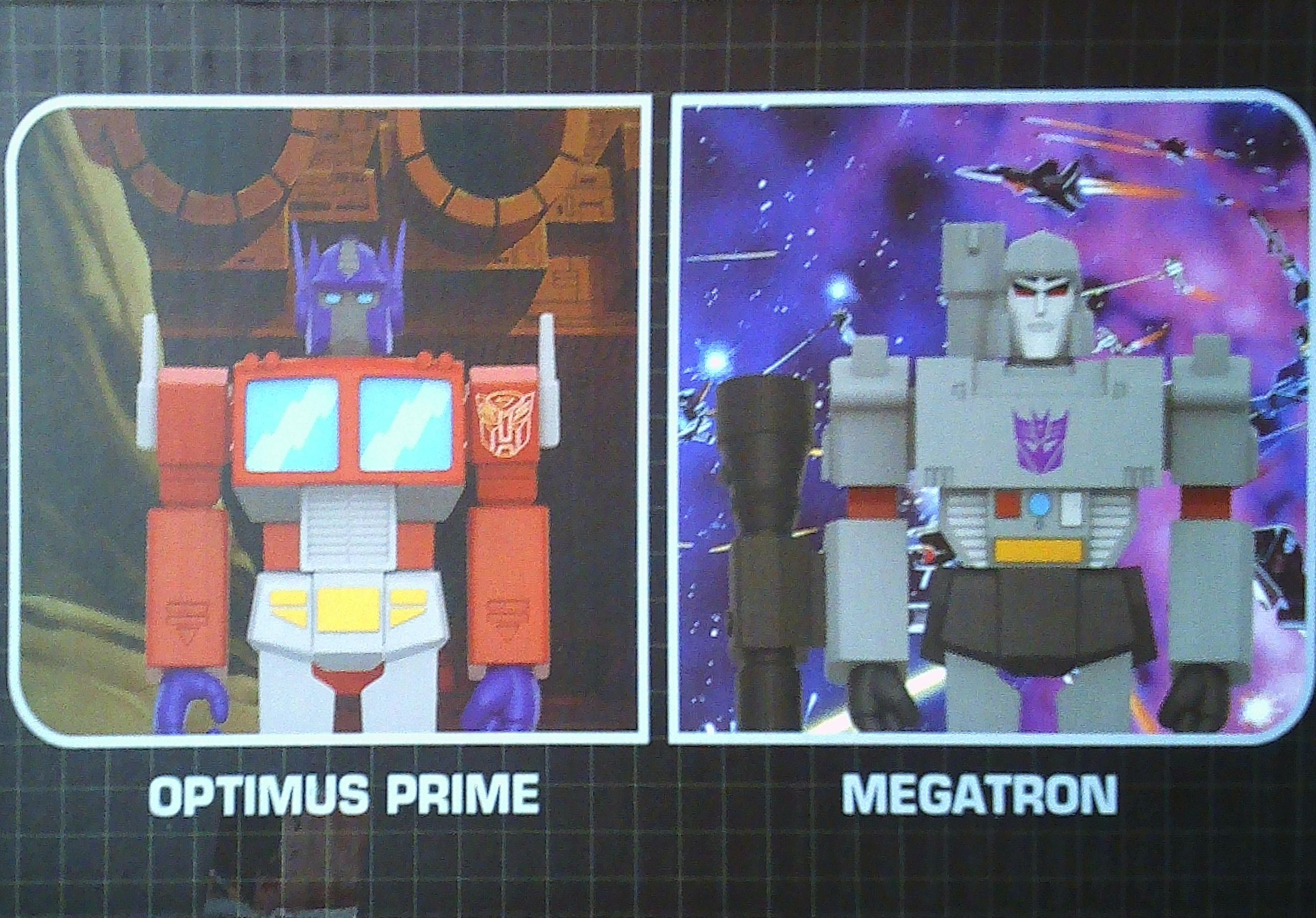 The Ark "Transformers" action playset ReAction with 2 figures