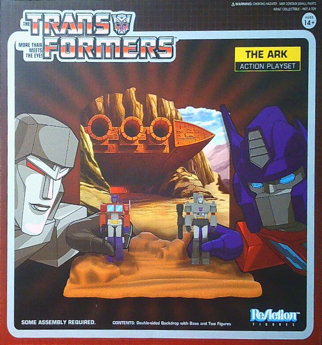 The Ark "Transformers" action playset ReAction with 2 figures