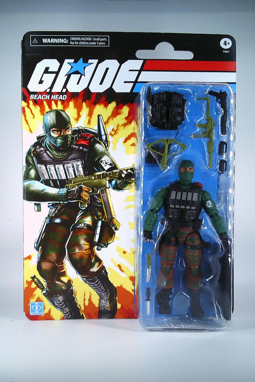 Beach Head G.I.Joe 7" retro carded Hasbro