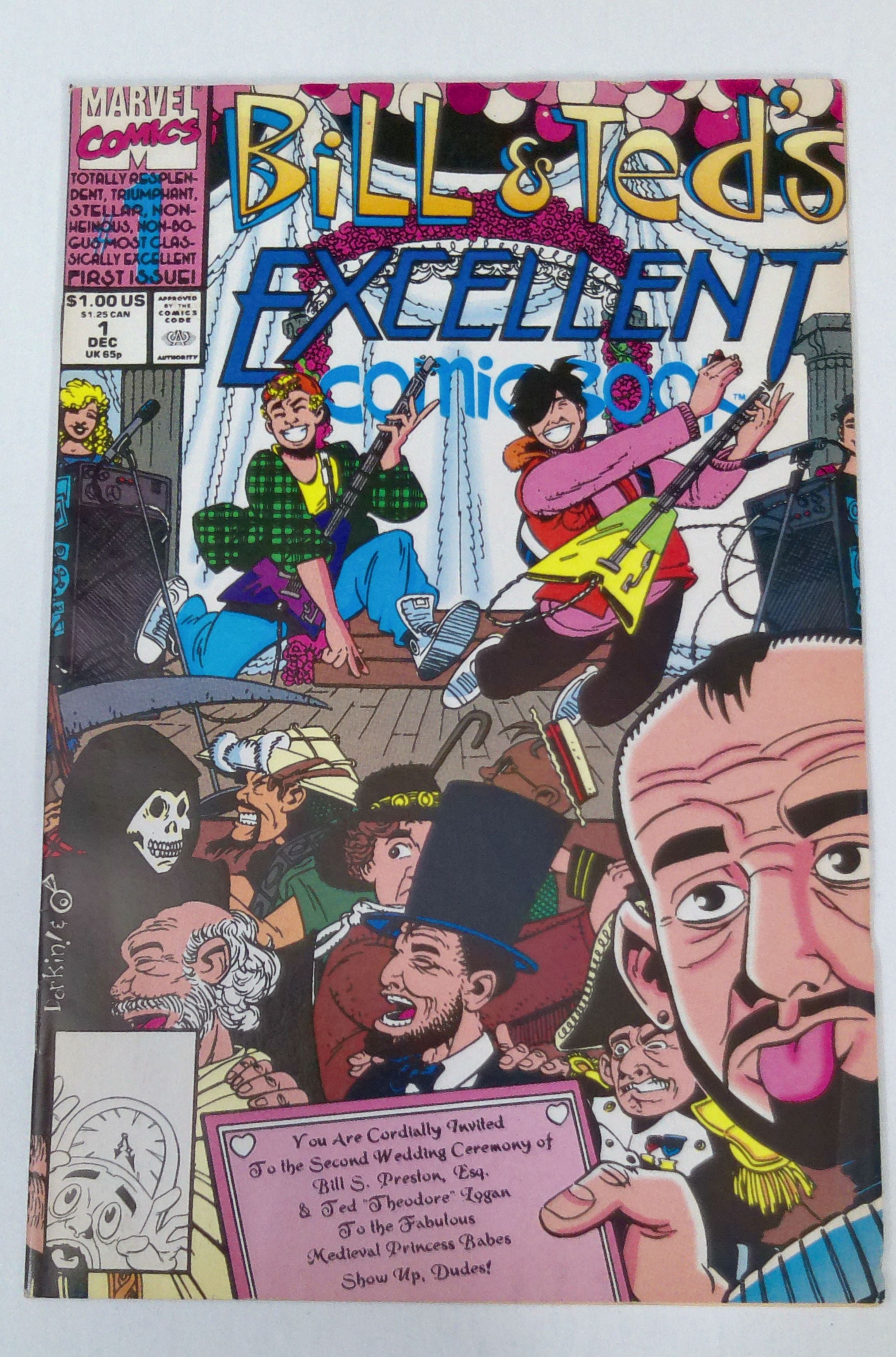 Bill and Teds excellent comic book issue 1