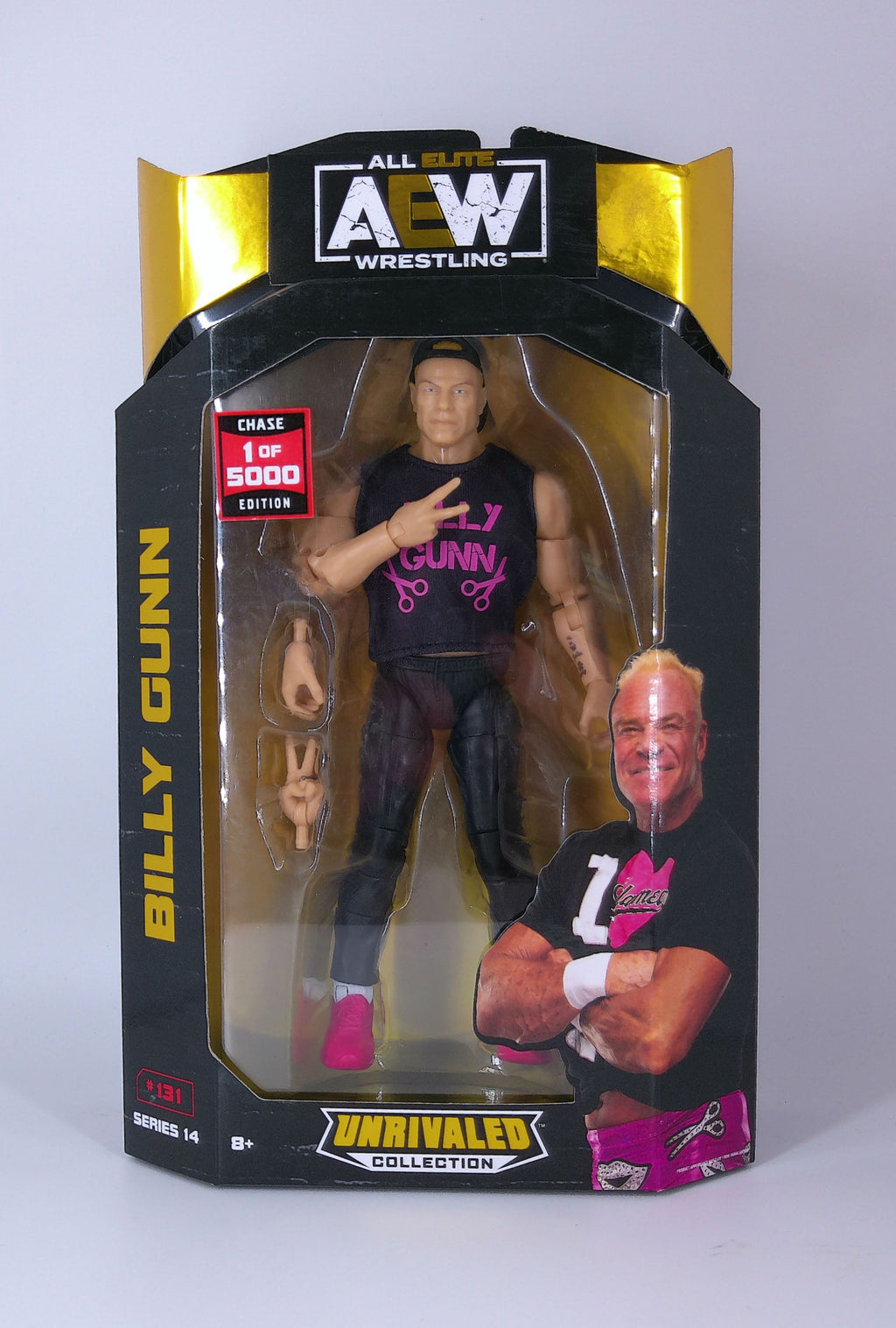 AEW Unrivaled Billy Gunn (Chase 1 of 5000) 6" Figure Series 14 2024