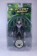 Black lantern Superman "Blackest Night" 6" Figure 2010