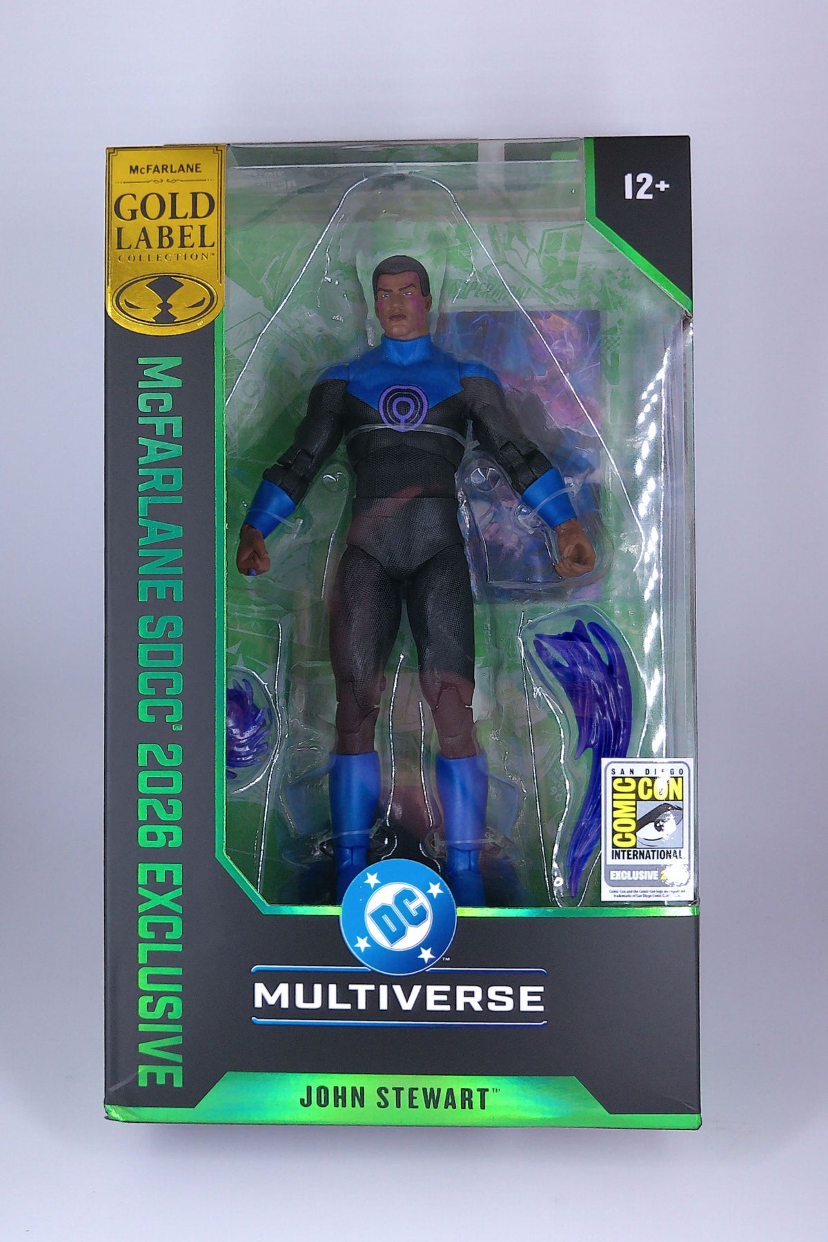 Ultraviolet Lantern John Stewart SDCC 2026 exclusive McFarlane toys