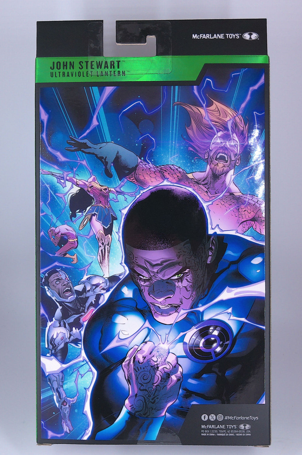Ultraviolet Lantern John Stewart SDCC 2026 exclusive McFarlane toys