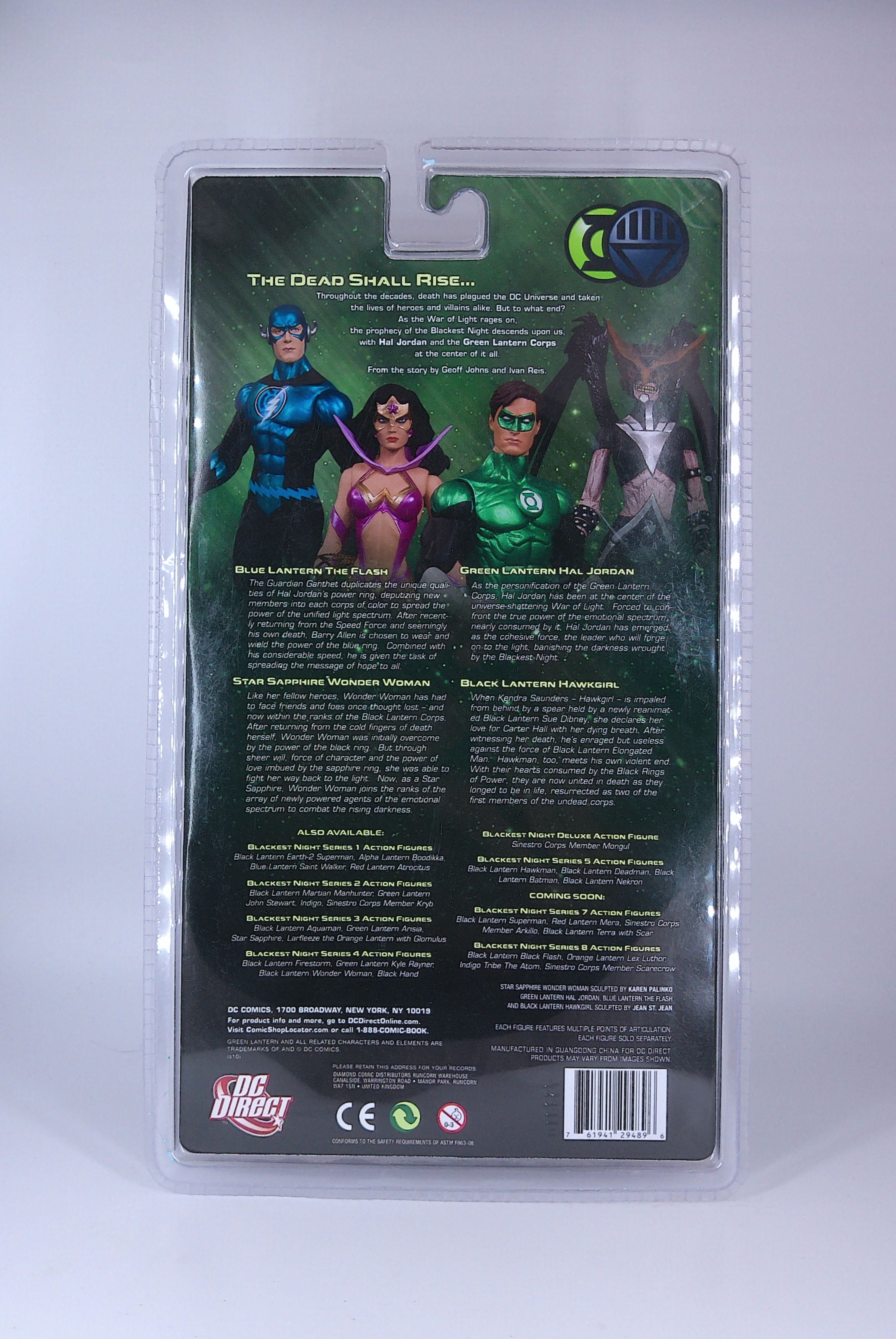 Hal Jordan Green Lantern "Blackest Night" 6" figure DC Direct 2010