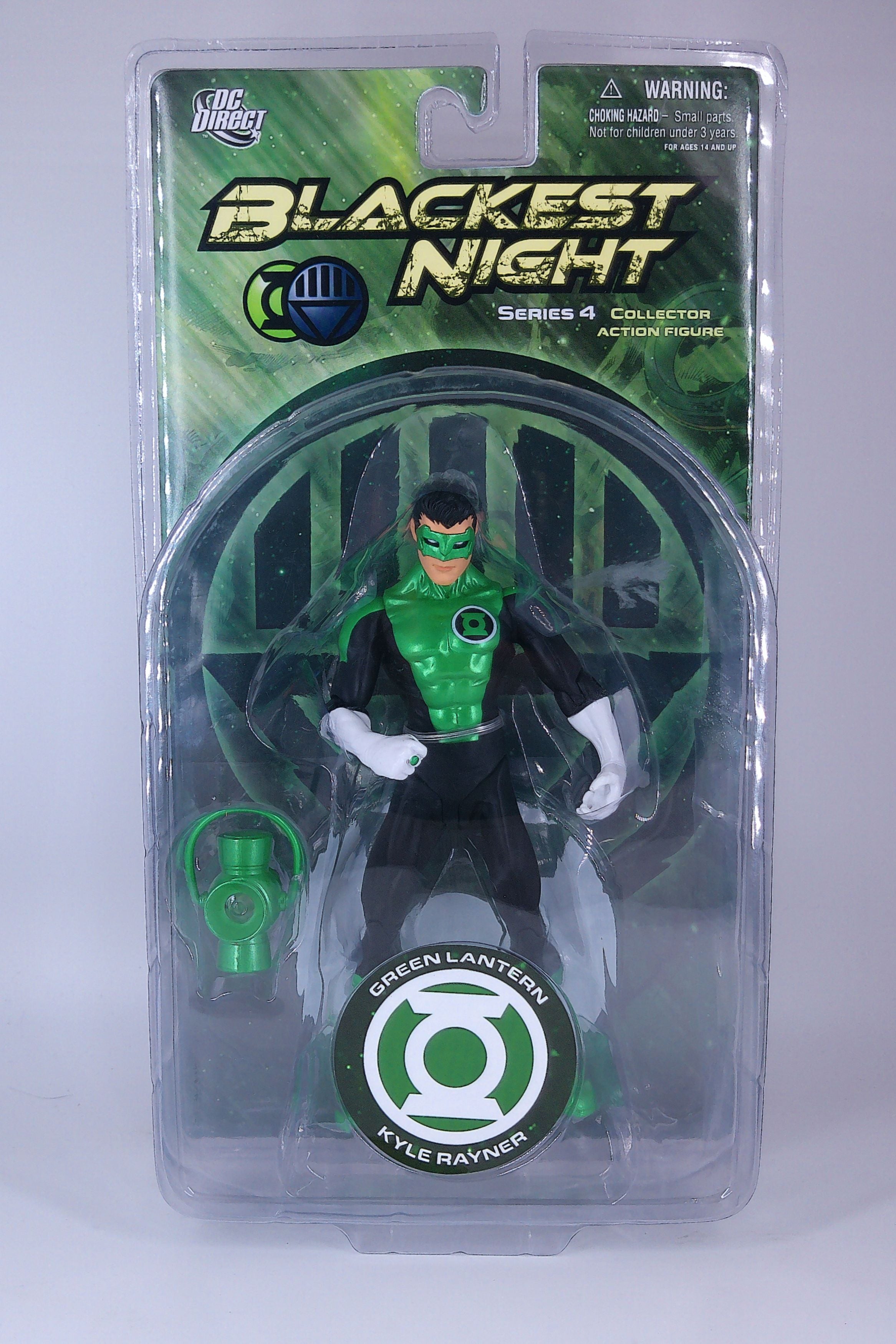 Kyle Rayner Green Lantern "Blackest Night" 7" figure DC Direct 2010