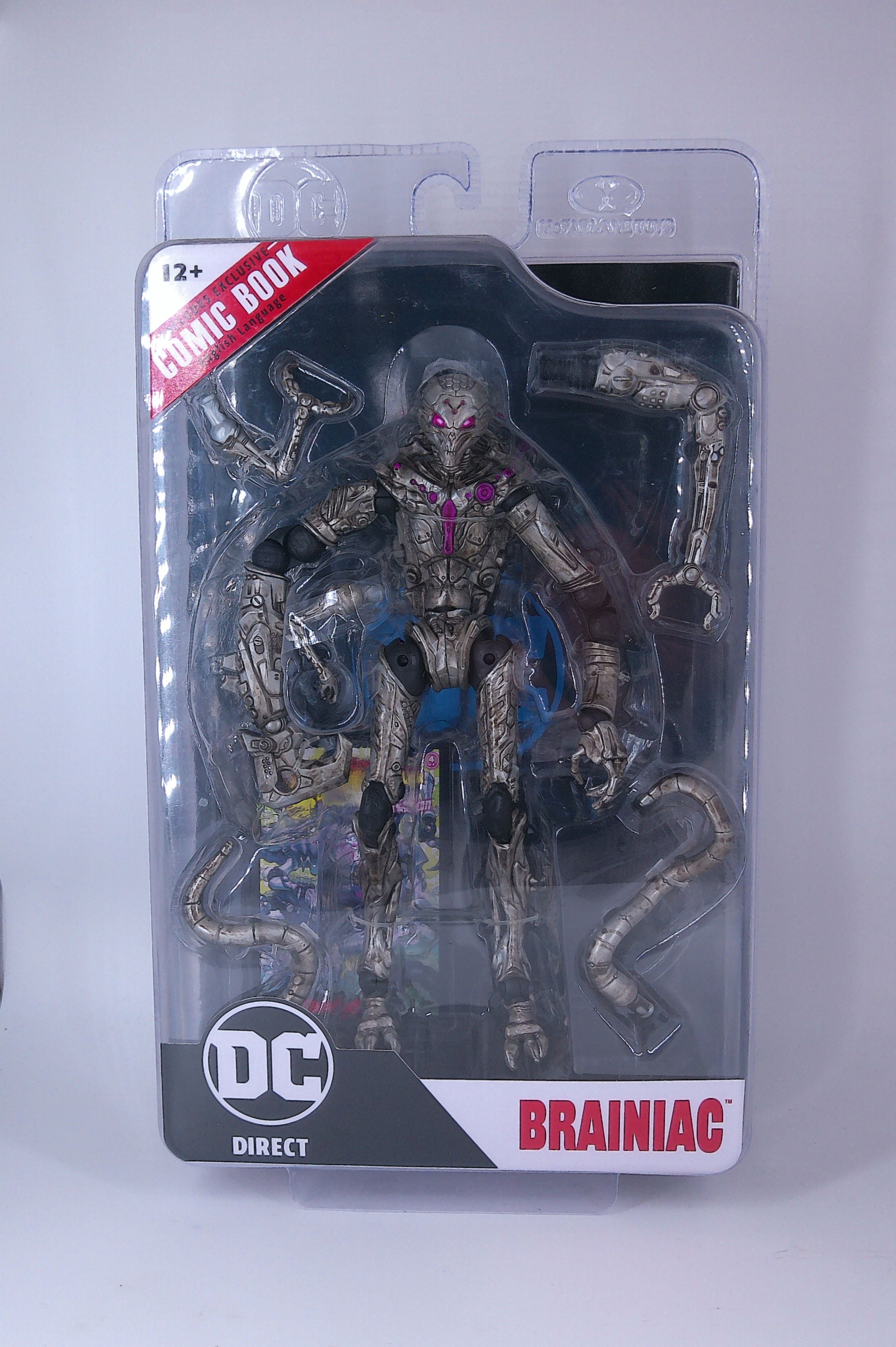 Brainiac "Ghosts of Krypton" 7 inch figure McFarlane 2024