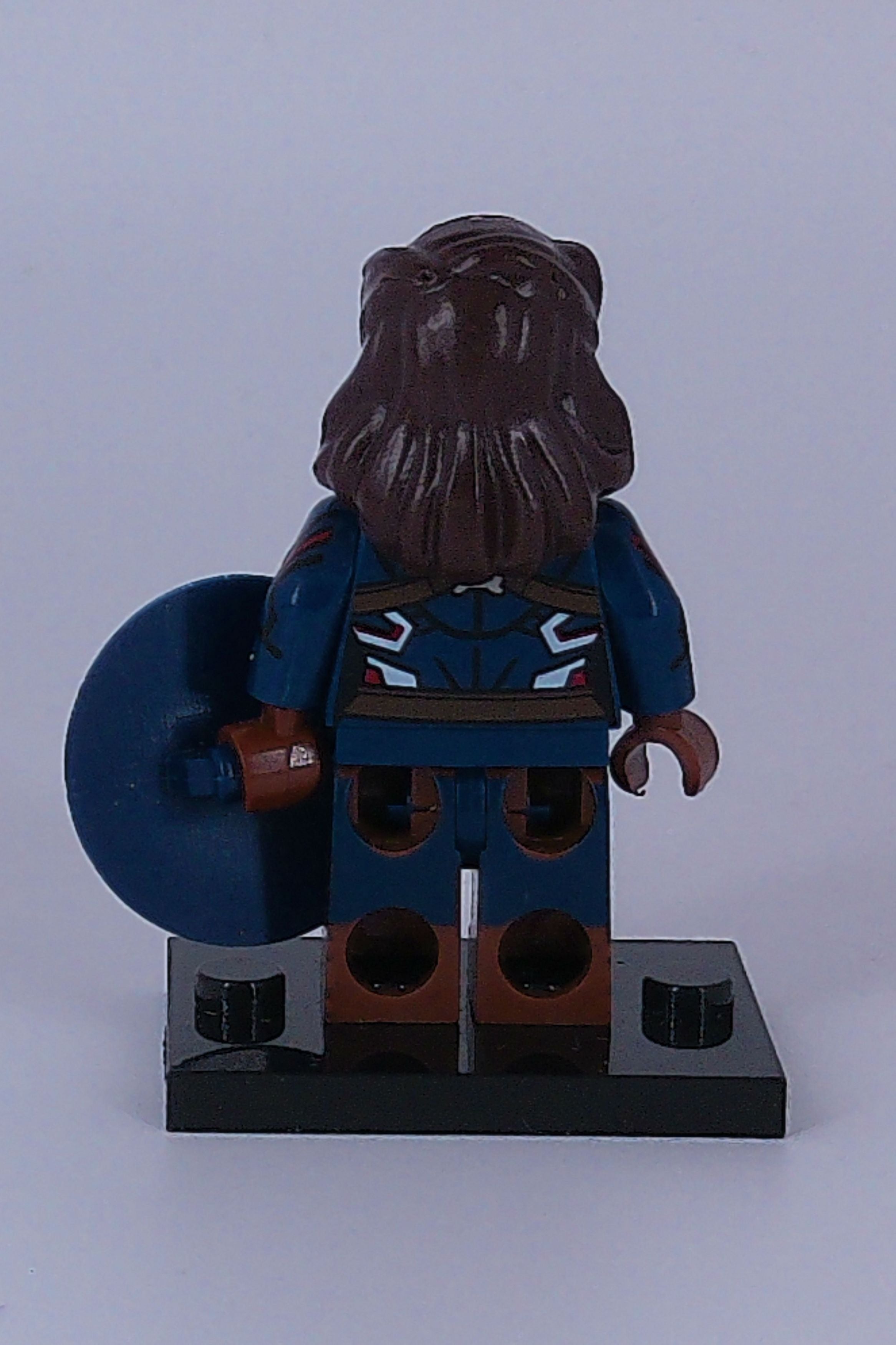 Custom Captain Carter 2" mini-figure (brick building) Marvel