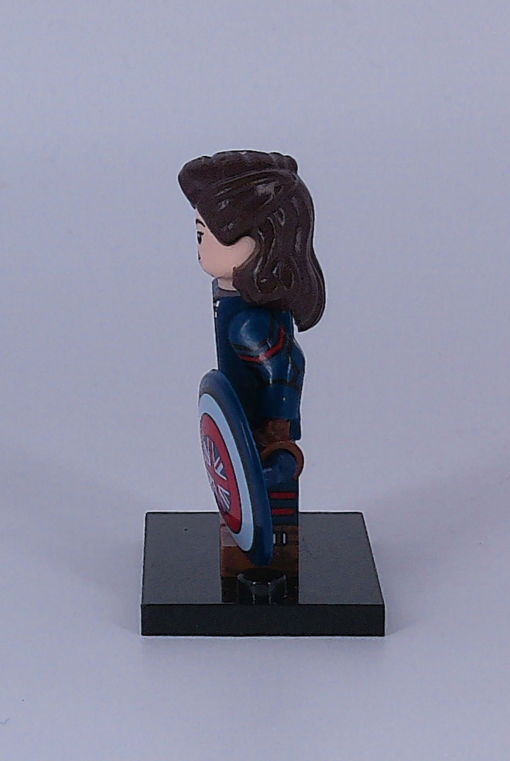 Custom Captain Carter 2" mini-figure (brick building) Marvel