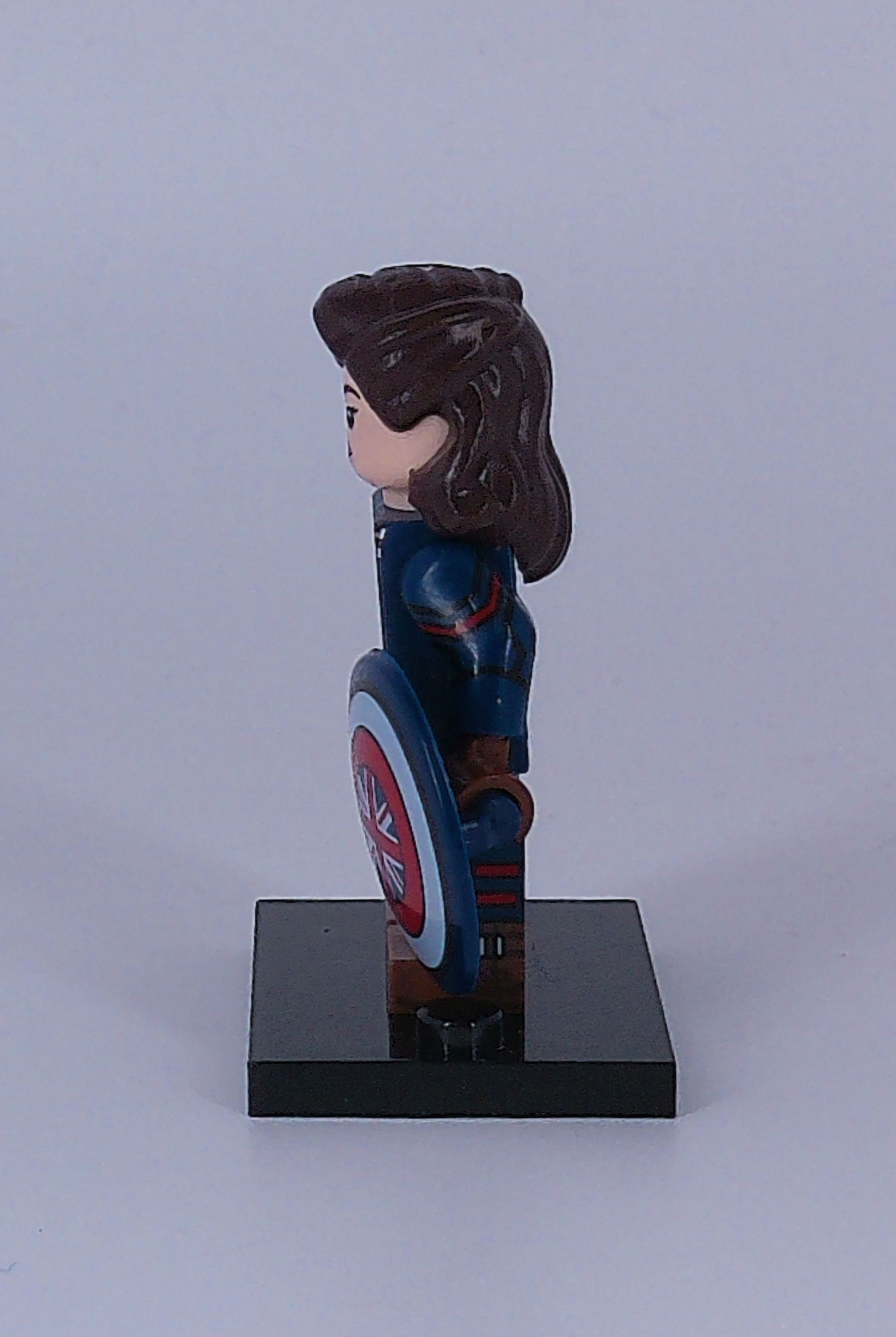 Custom Captain Carter 2" mini-figure (brick building) Marvel