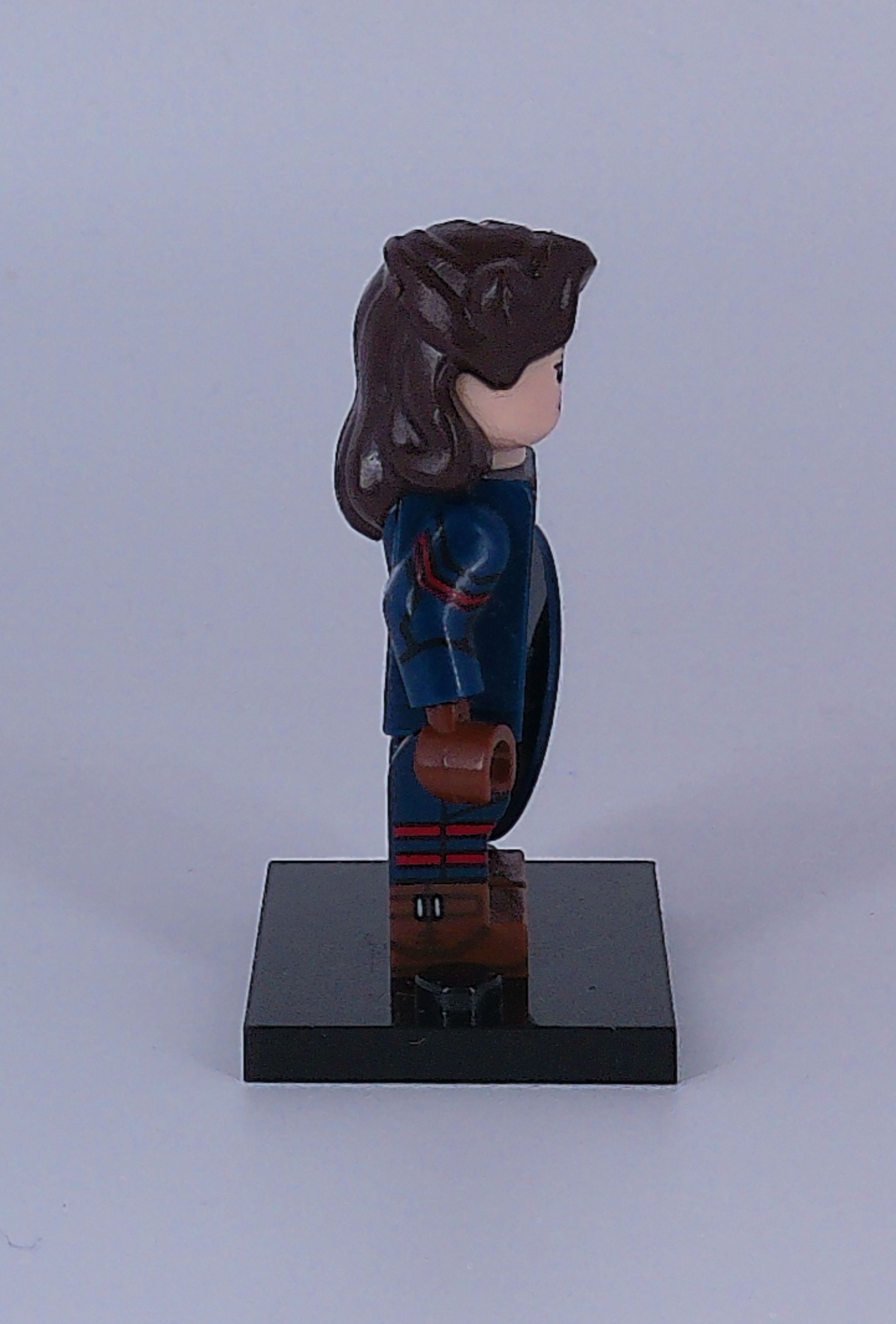 Custom Captain Carter 2" mini-figure (brick building) Marvel