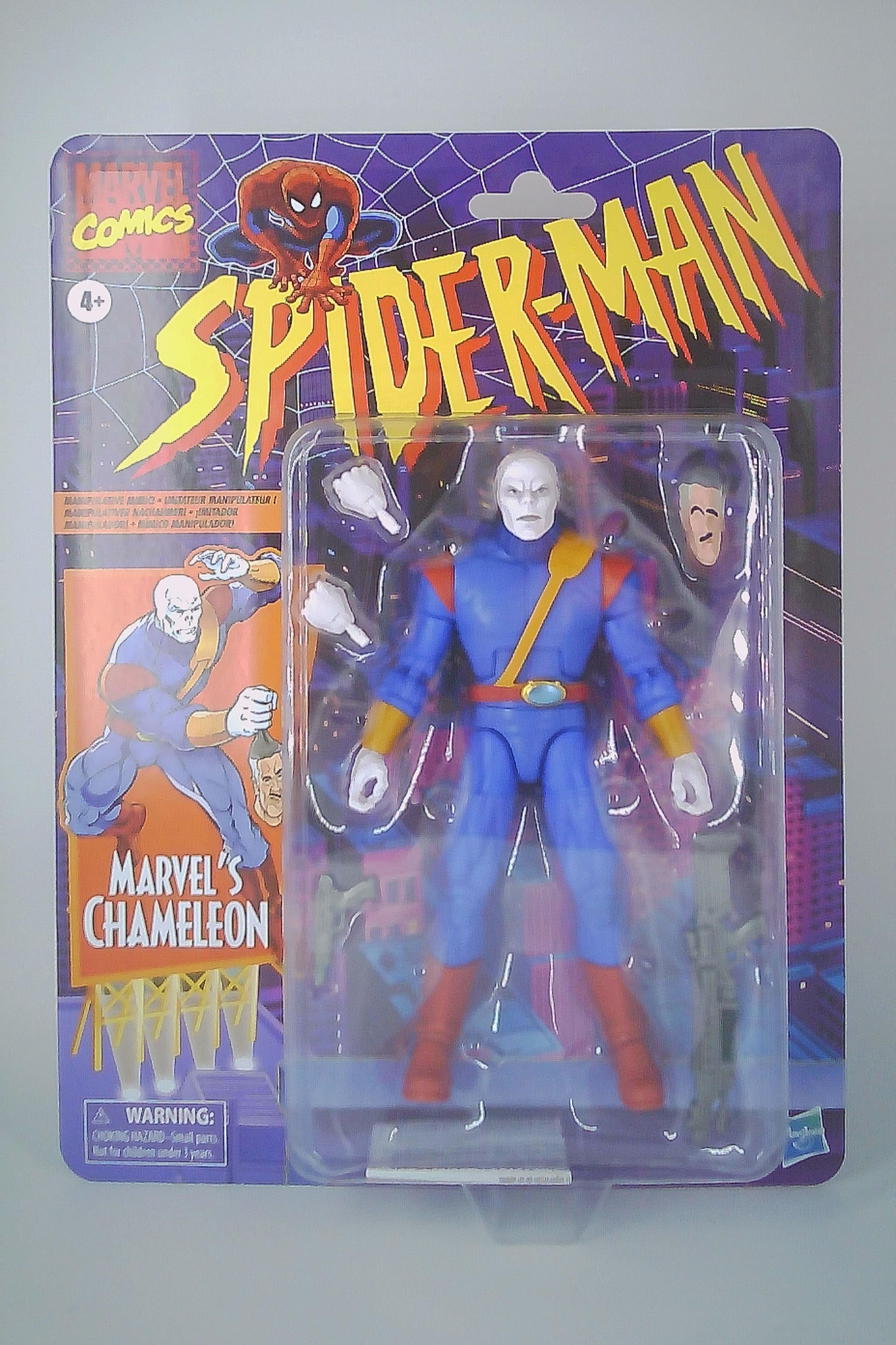 The Chameleon "Animated" Marvel Legends 7" figure Hasbro 2025