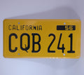 Christine custom license plate "CQB241" 1/1 scale
