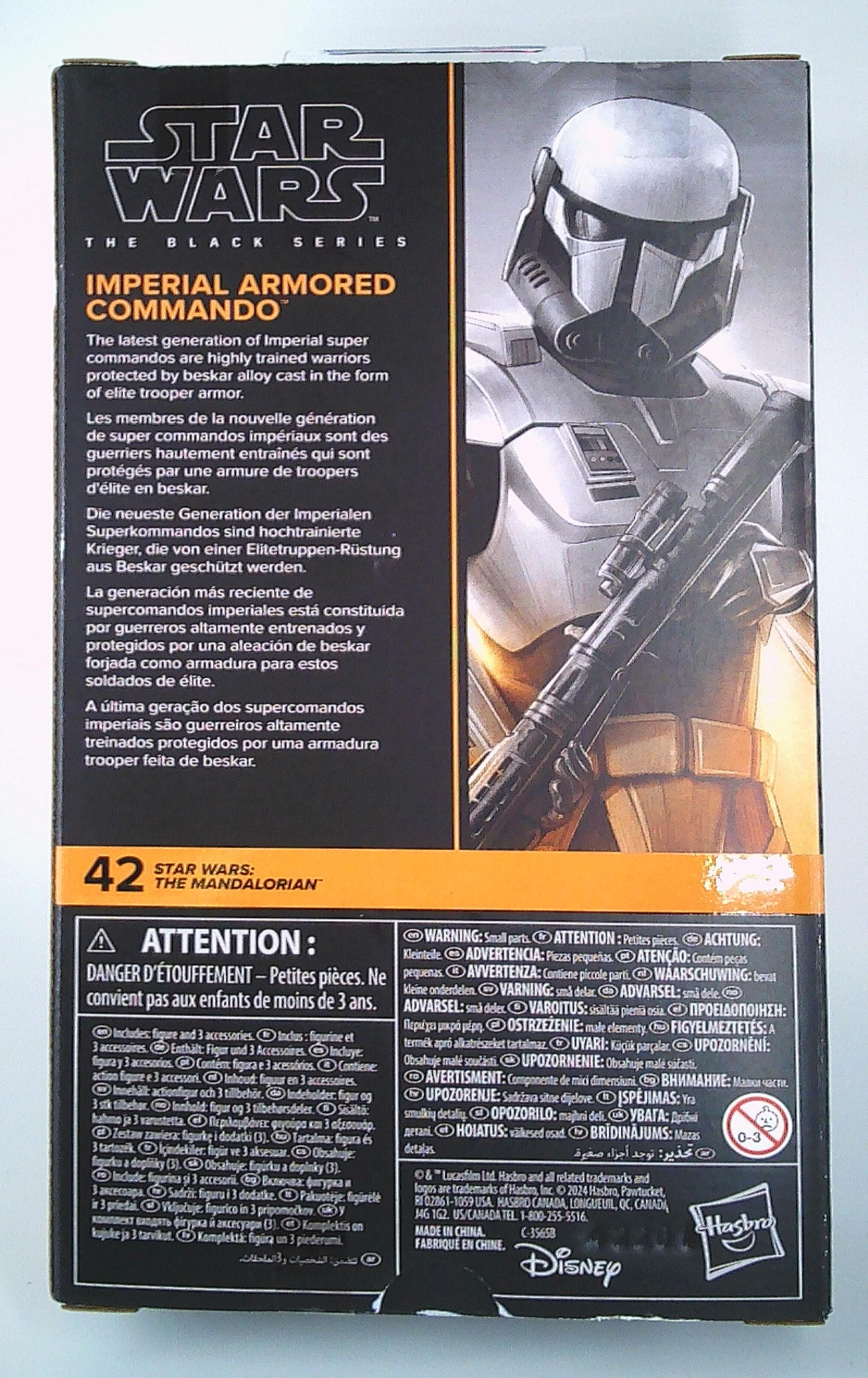 Star Wars the Black series: Imperial Armored commando (The Mandalorian)