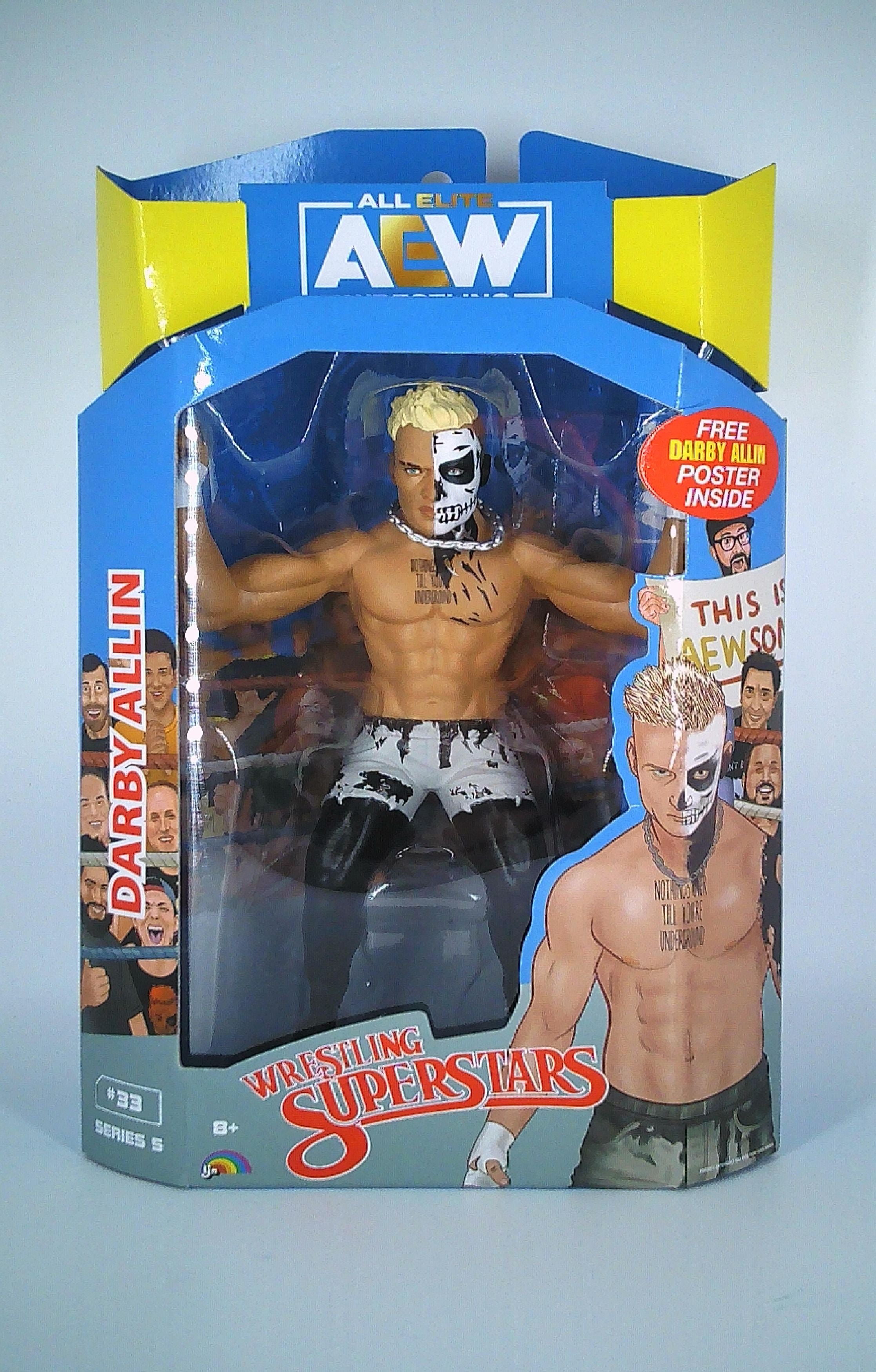 Darby Allen Retro "Wrestling Superstars" AEW 7" LJN 2022