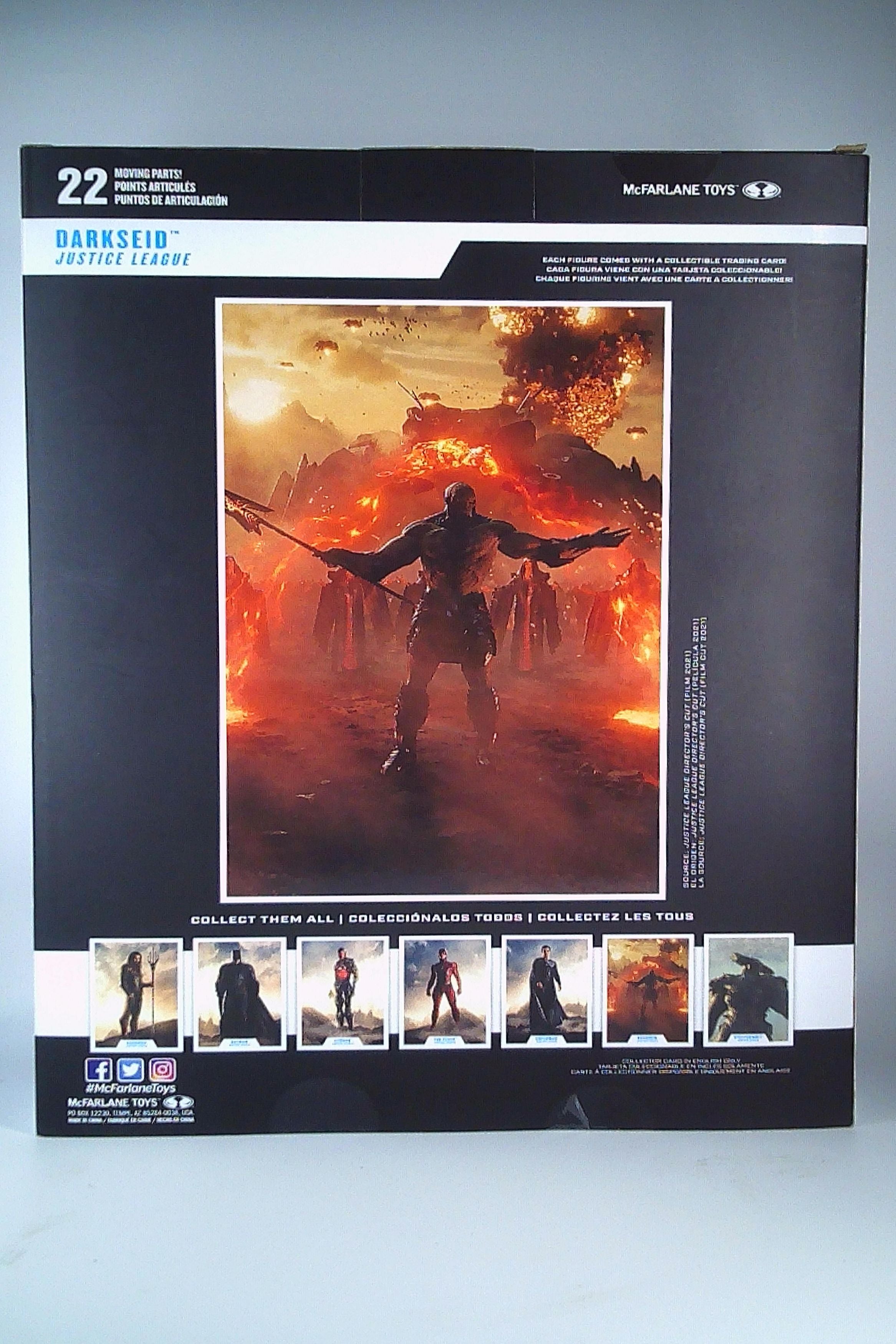 Darkseid "Justice League: The Snyder cut" McFarlane 10" figure 2021