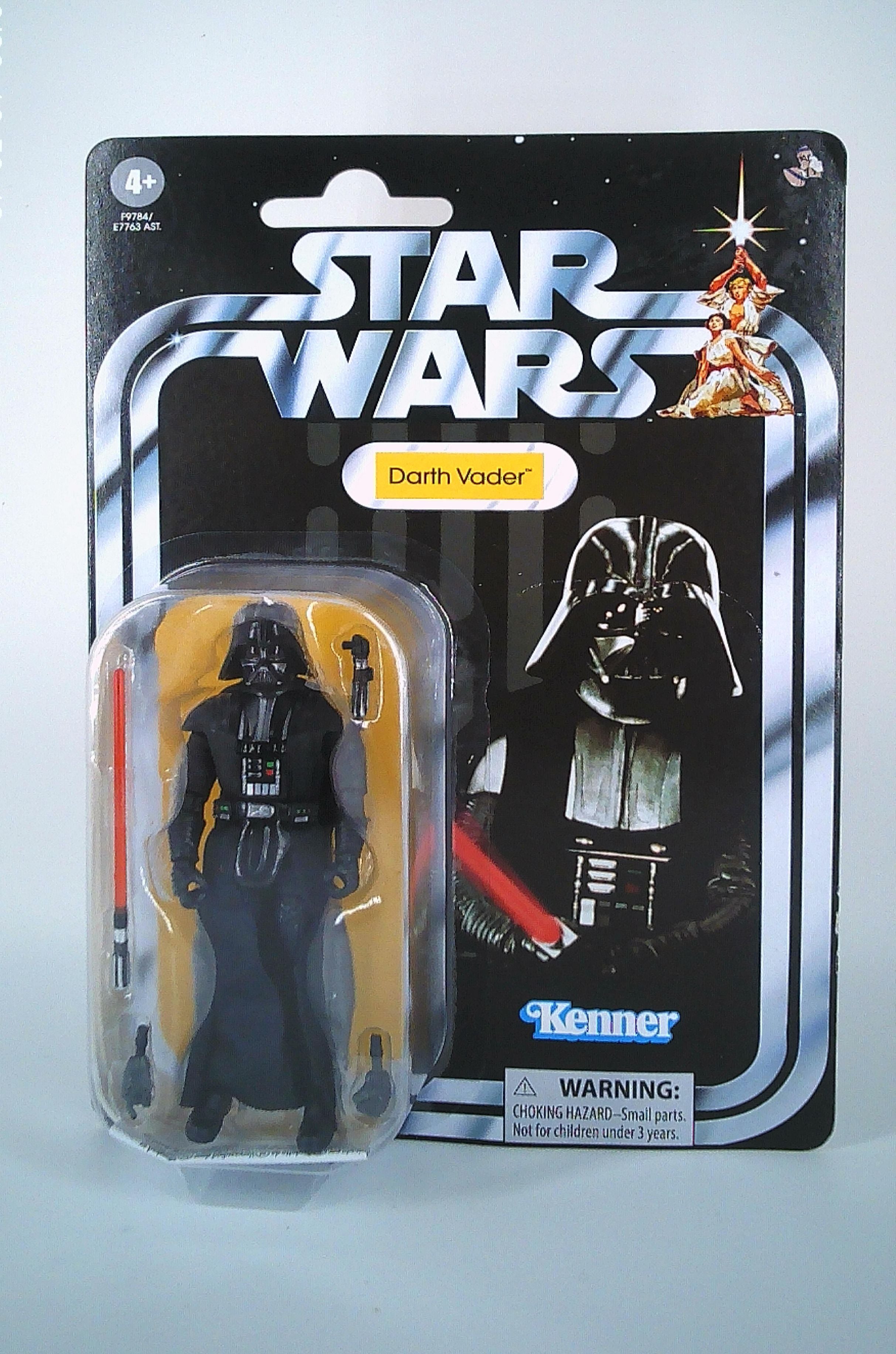 Star Wars 3.75 Carded collection- Darth Vader (Kenner  tribute)