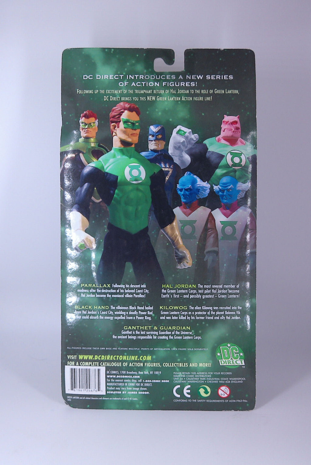 Hal Jordan Green Lantern 6" figure DC Direct 2005