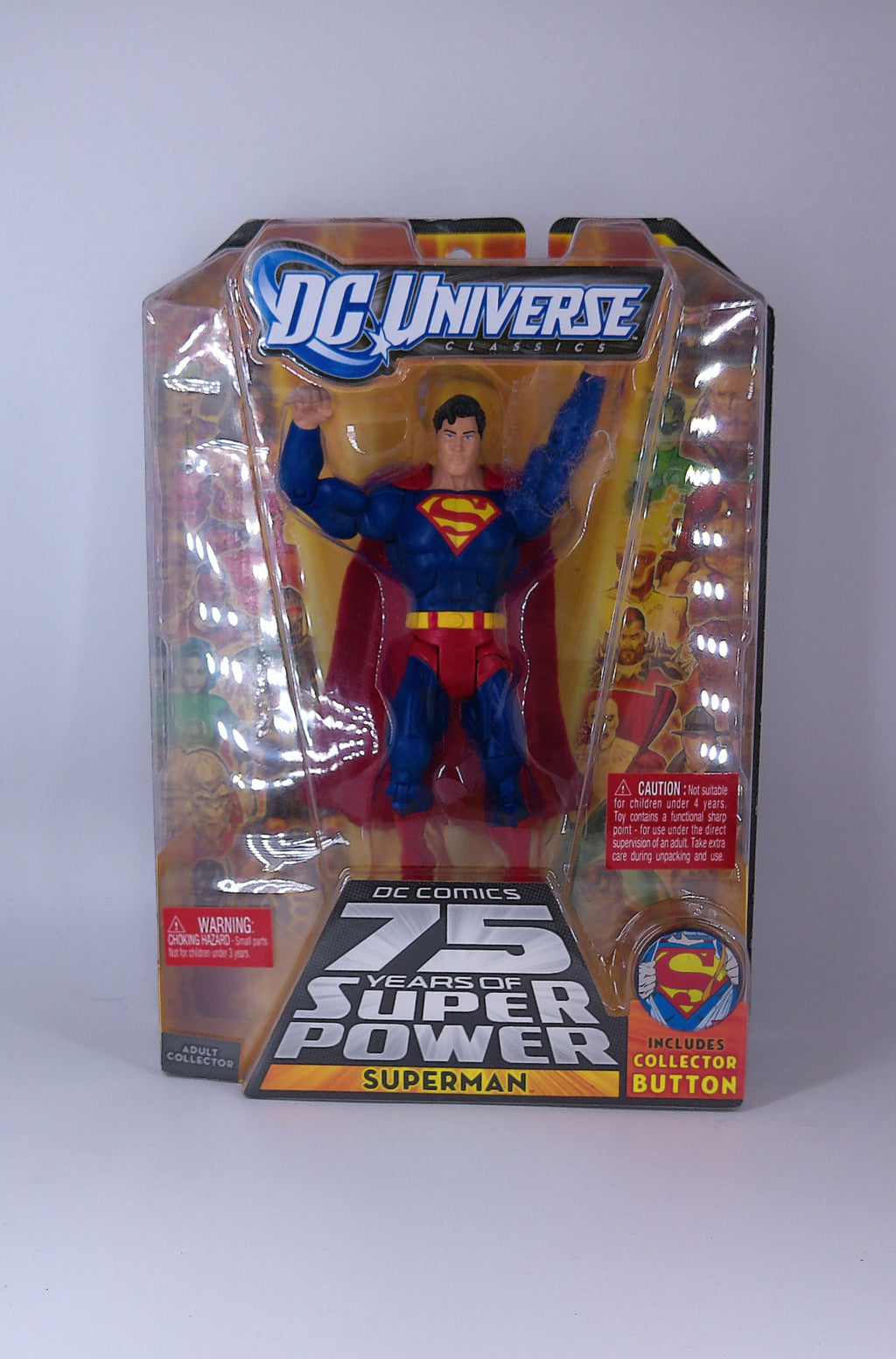 Superman "DC Universe" 6" figure Mattel 2010