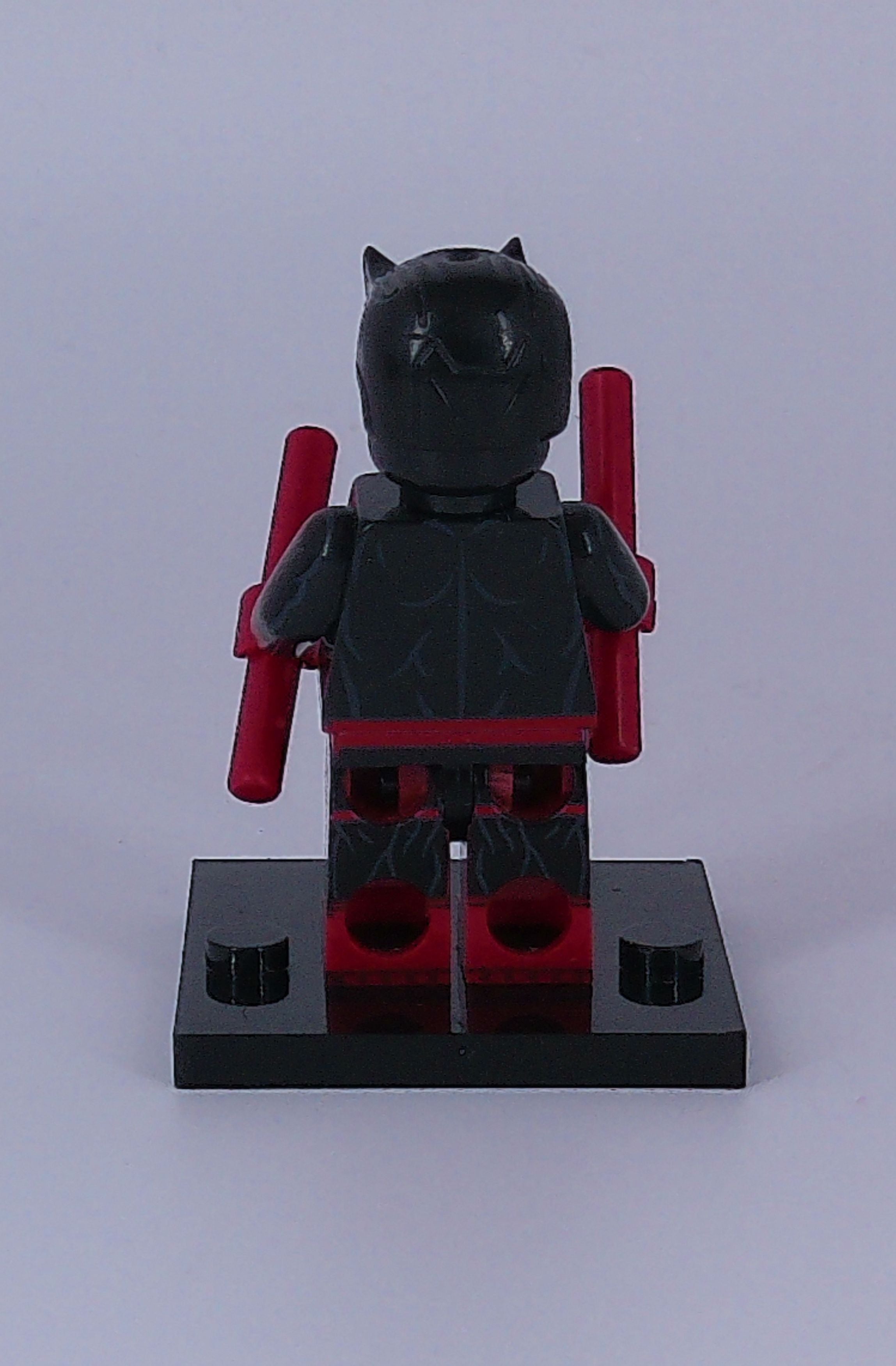Custom DareDevil (Black suit) 2" Mini figure (Brick Building) Marvel
