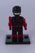 Custom DareDevil (Black suit) 2" Mini figure (Brick Building) Marvel