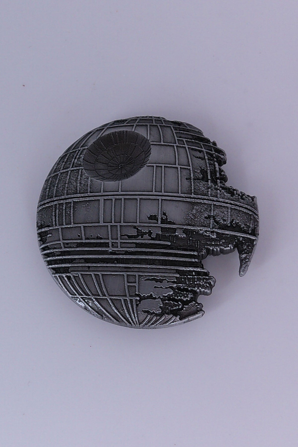Metal Death star Paper Weight