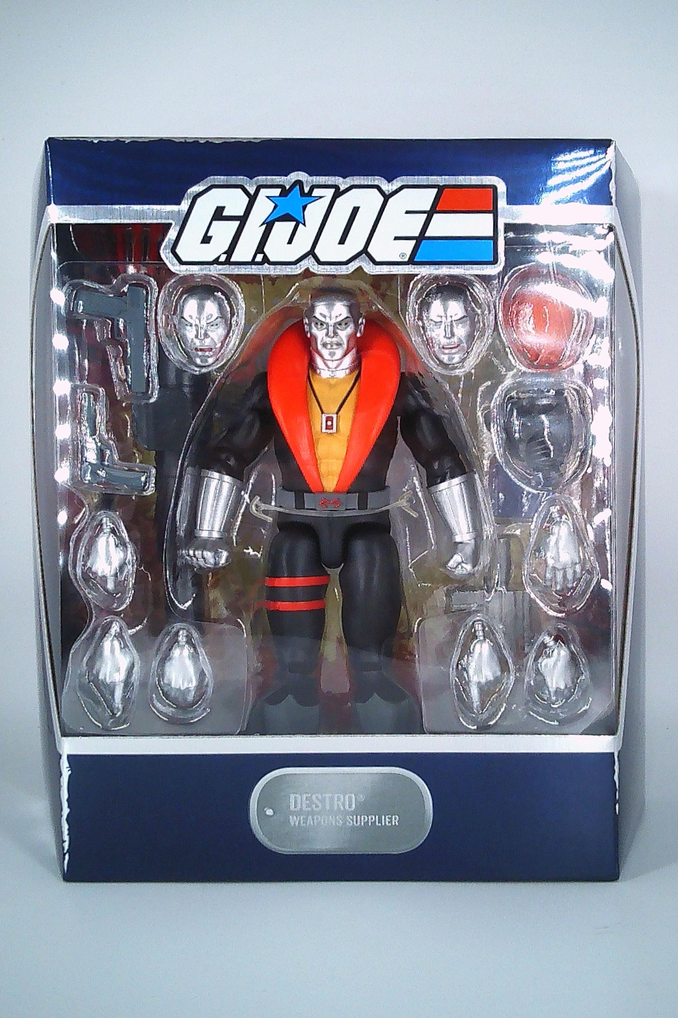 Destro "Ultimates" Super7 Figure 7" with accessories Hasbro