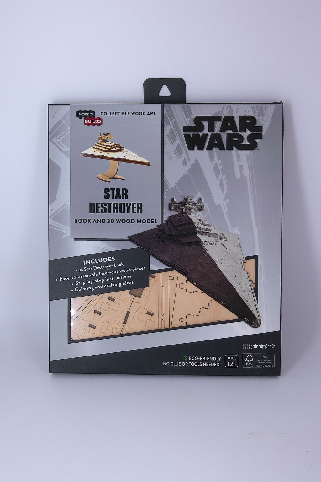 Star Wars star Destroyer 3d Wood Model kit with/Book 2018