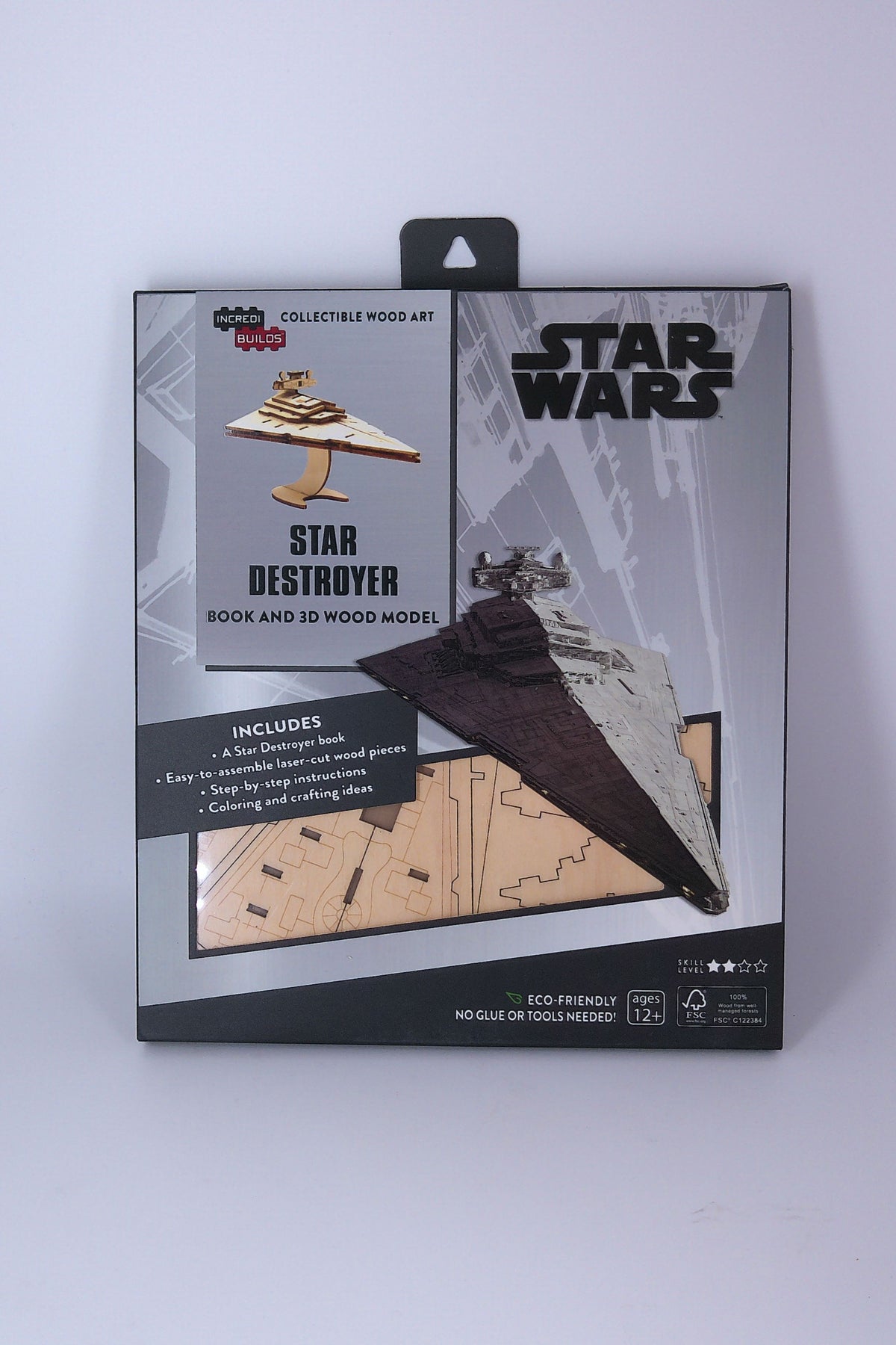 Star Wars star Destroyer 3d Wood Model kit with/Book 2018