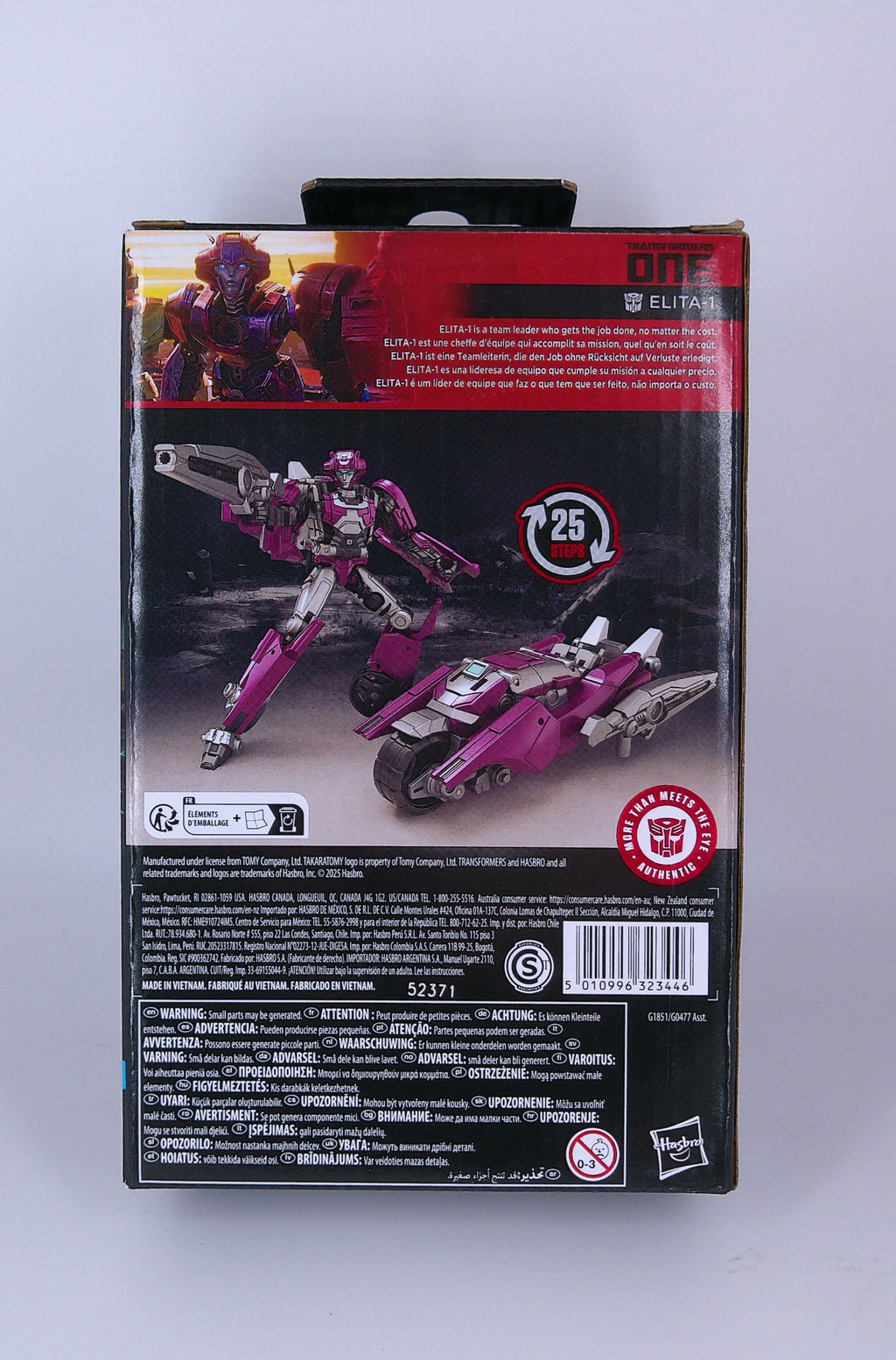 Elita-1 "Transformers One" Studio series Hasbro 2025