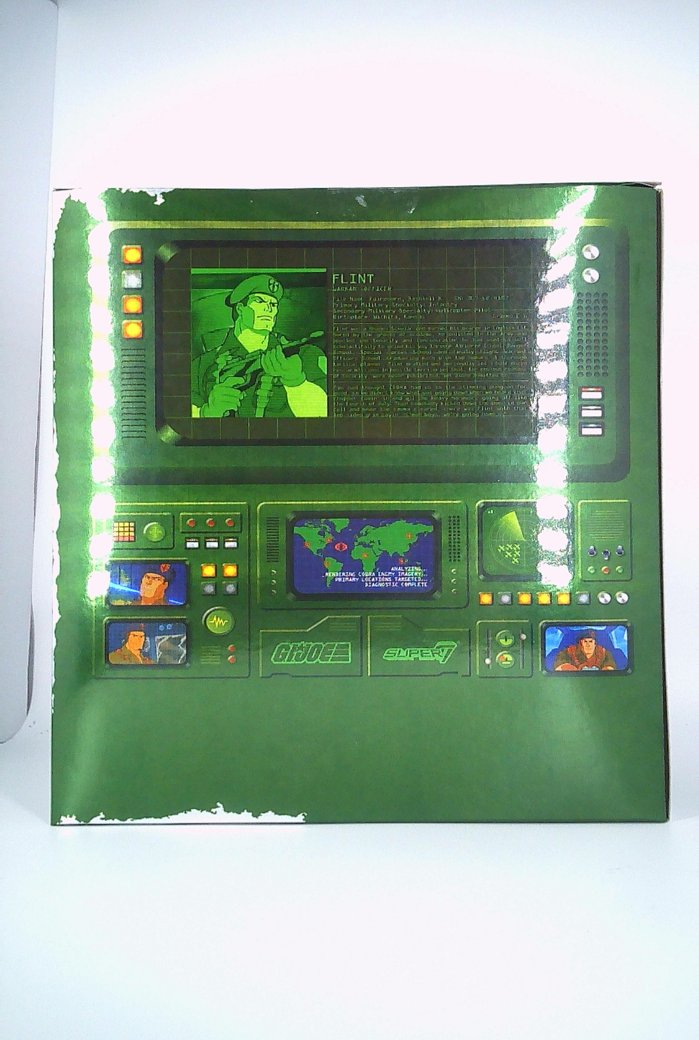 Flint G.I.Joe "Ultimates" figure 7" with accessories Super7 Hasbro