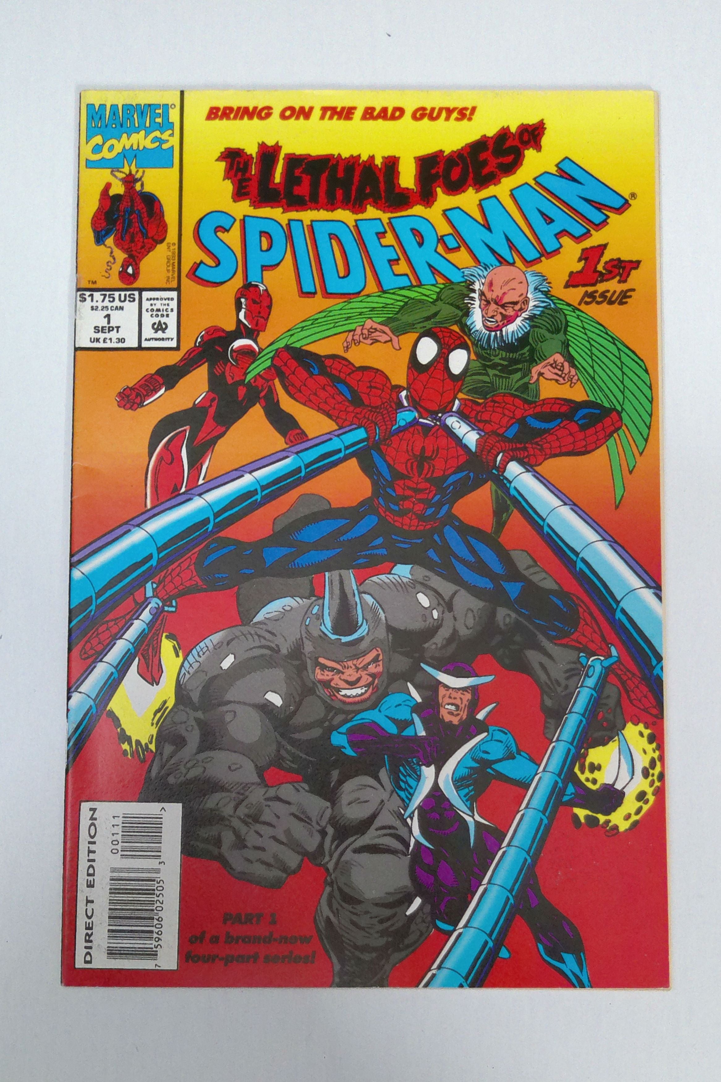 Lethal Foes of Spider-Man issues 1-4 (complete story) Sept 1993