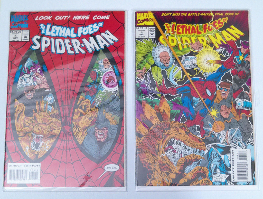 Lethal Foes of Spider-Man issues 1-4 (complete story) Sept 1993