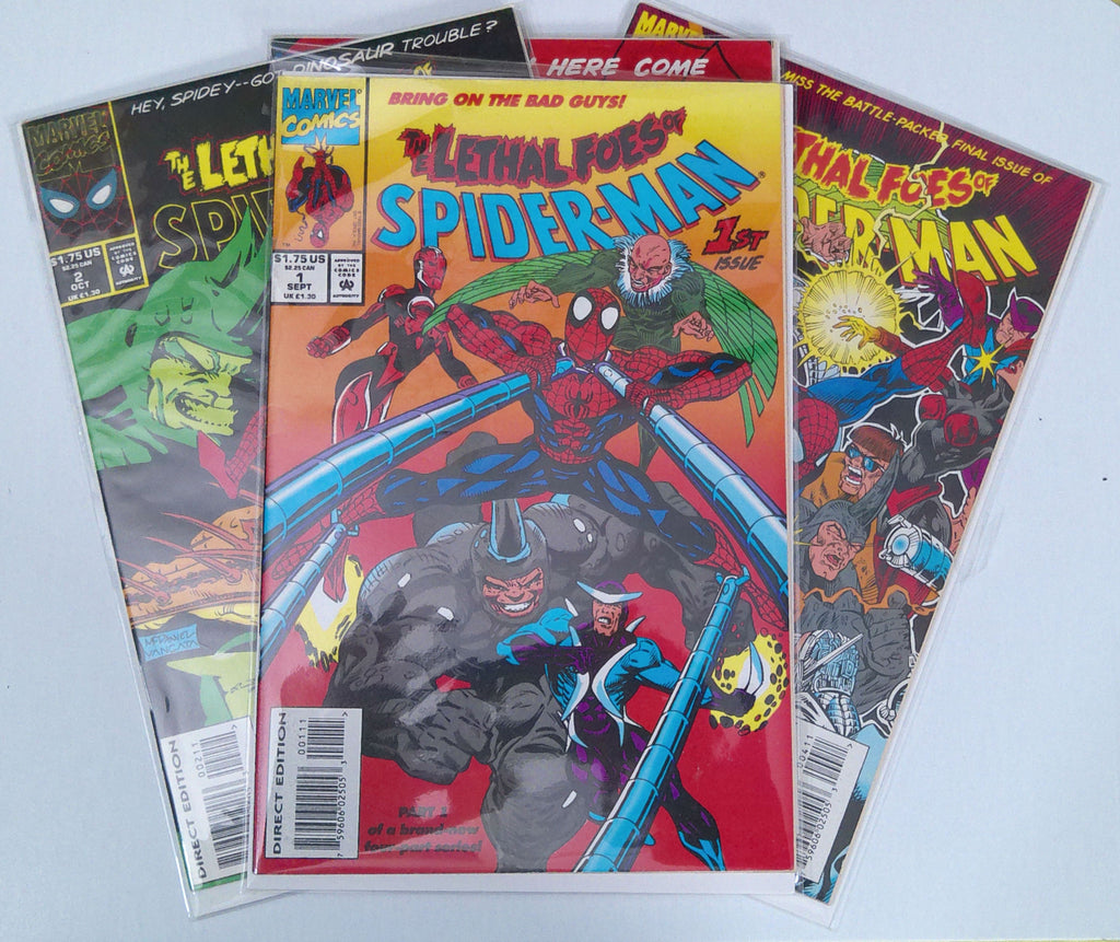 Lethal Foes of Spider-Man issues 1-4 (complete story) Sept 1993