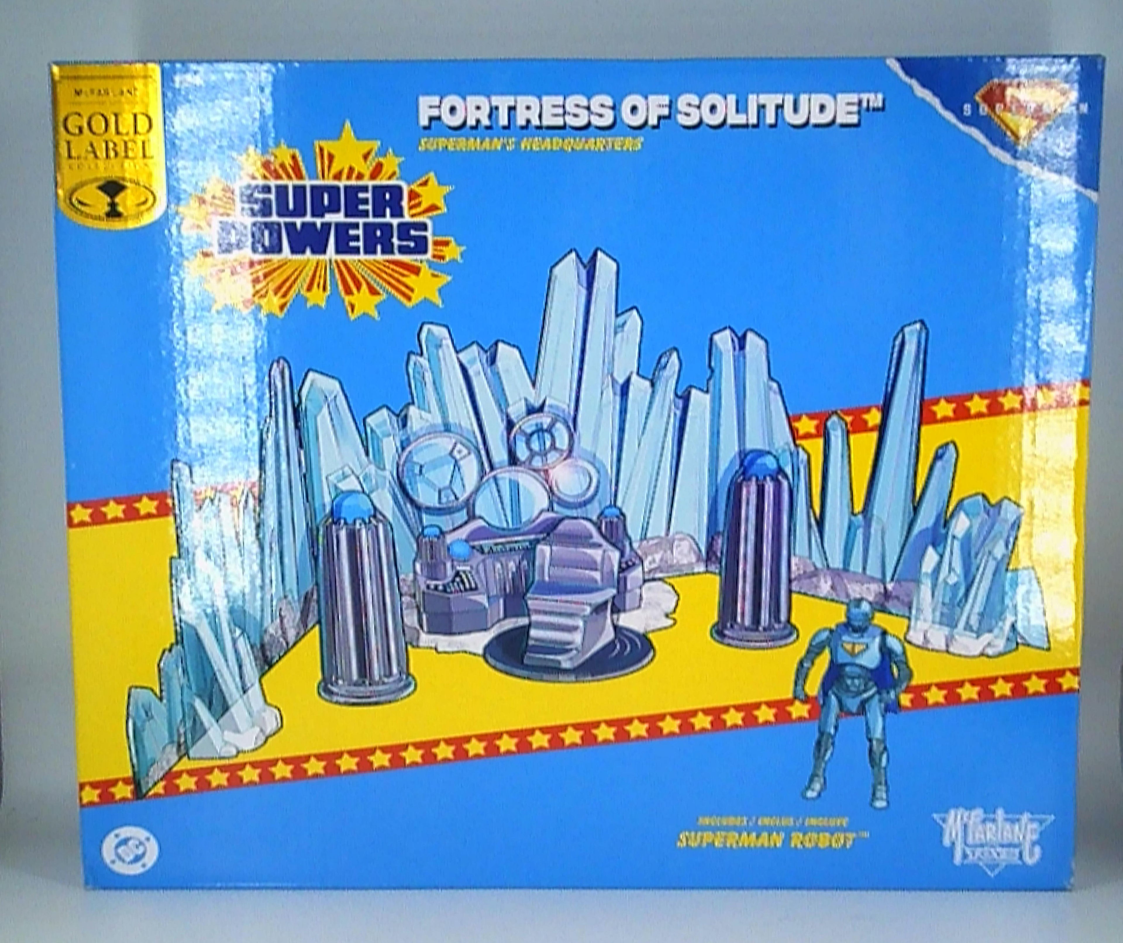 Fortress of Solitude "Super Powers" with Super Robot (exclusive) 4" scale