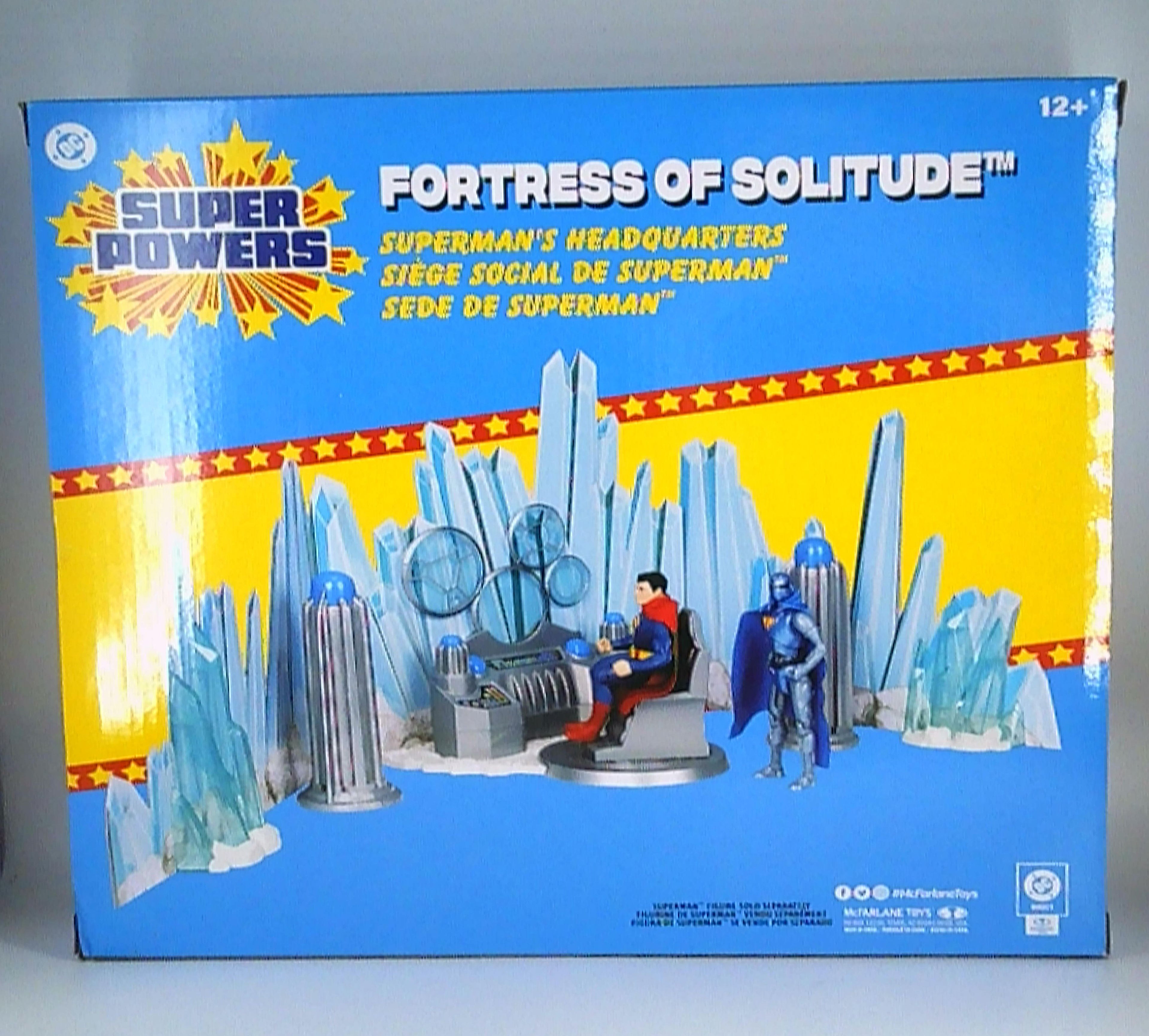 Fortress of Solitude "Super Powers" with Super Robot (exclusive) 4" scale