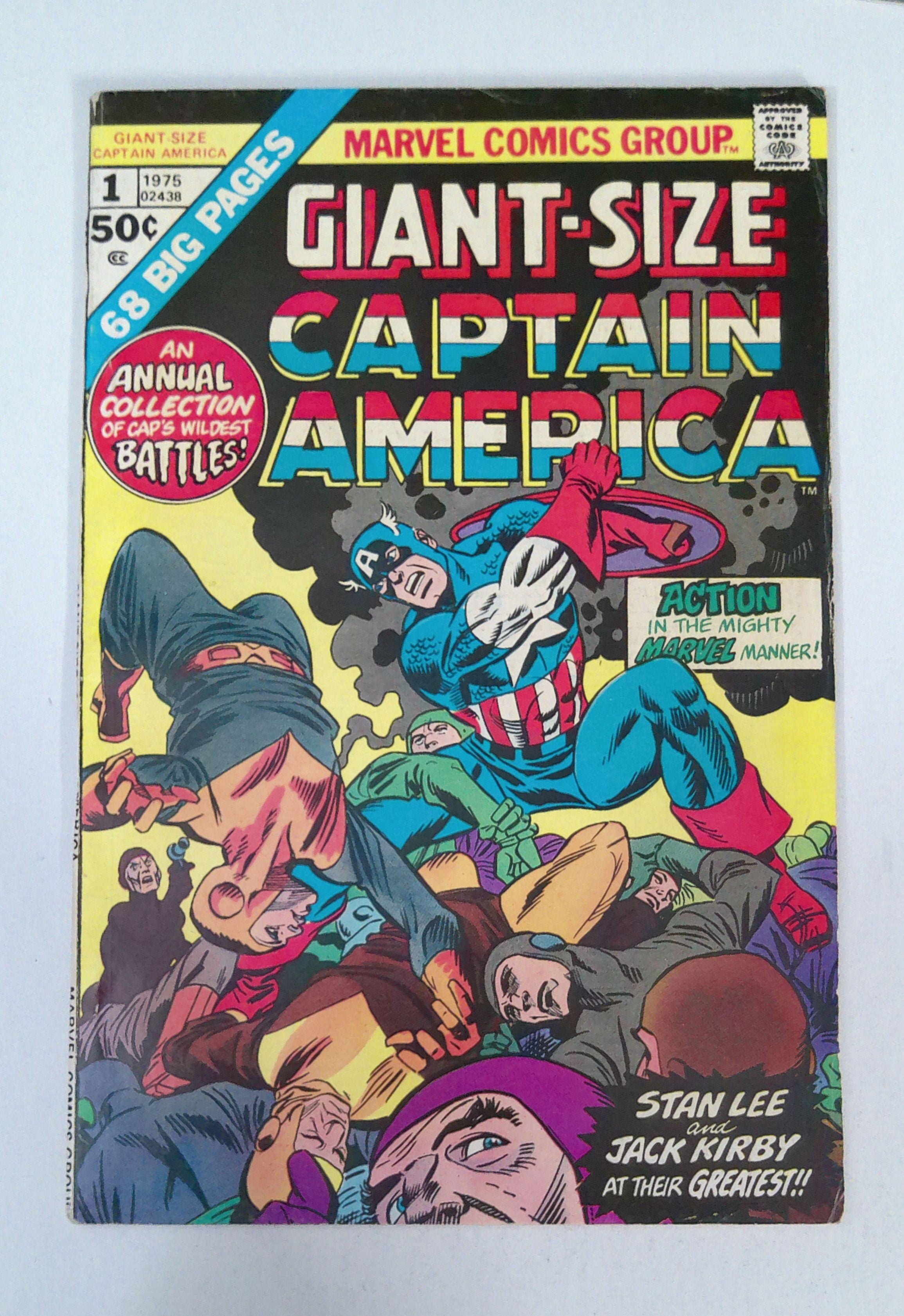 Giant Size Captain America Issue 1 (1975) (reader copy)
