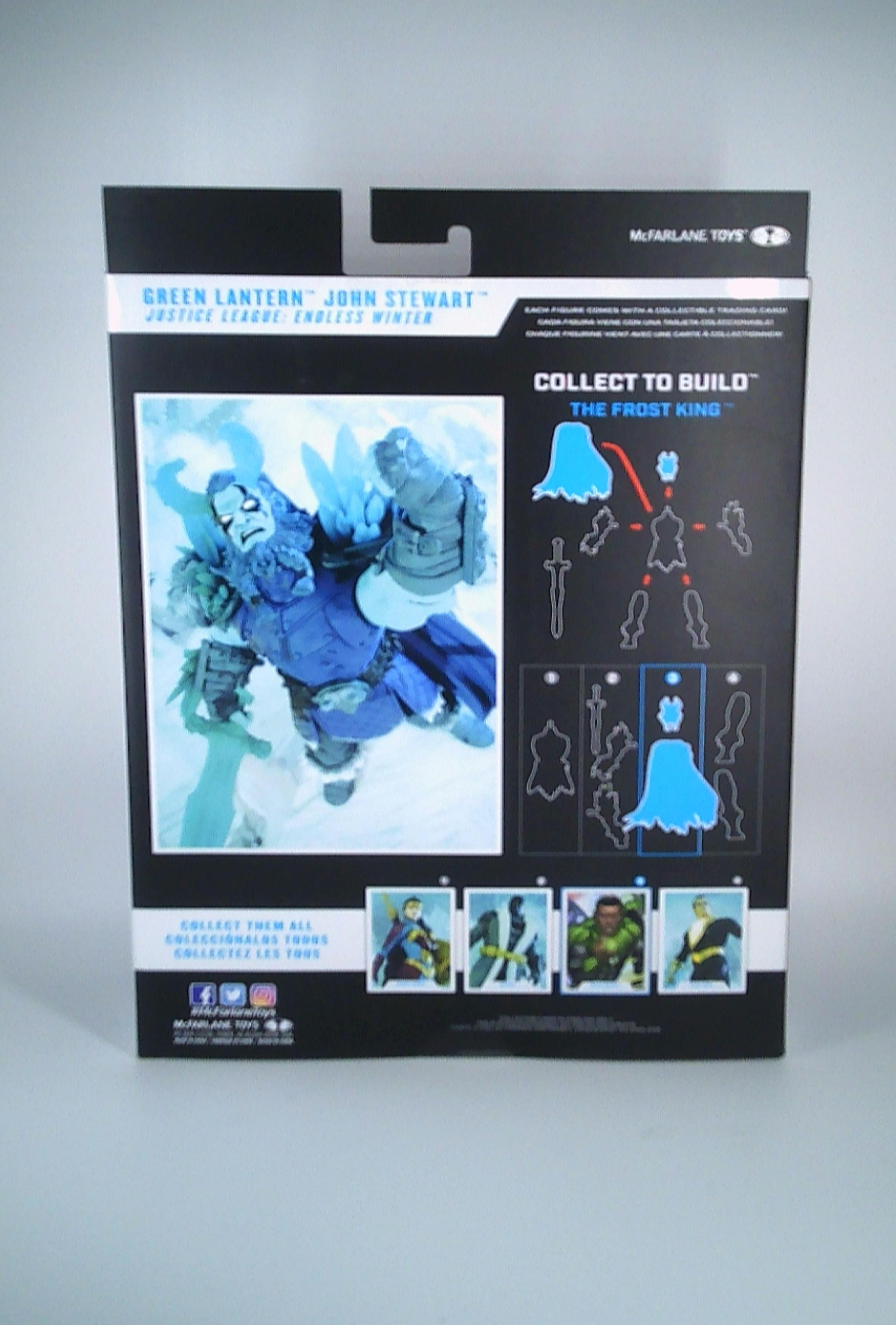 John Stewart Green Lantern "Endless Winter" McFarlane 7" figure 2022