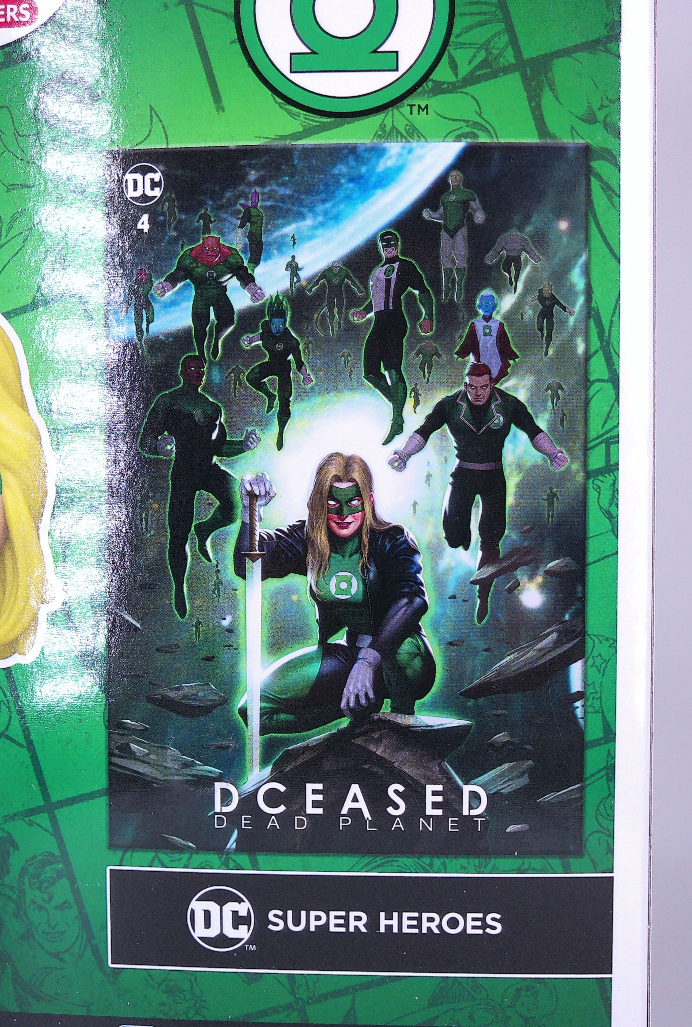 Grenn lantern Funko Comic recreations "Deceased Dead Planet #4" 2022