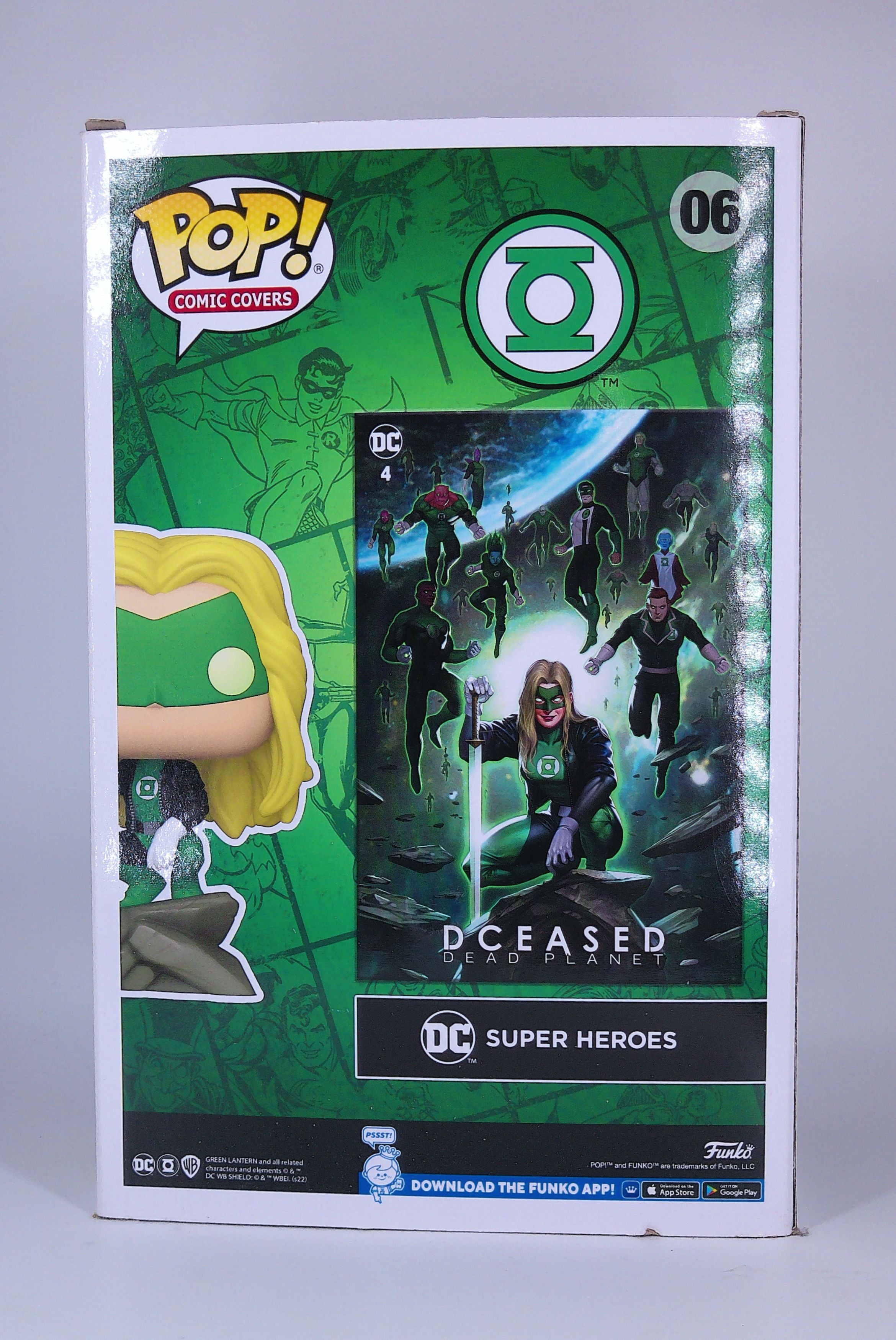Grenn lantern Funko Comic recreations "Deceased Dead Planet #4" 2022