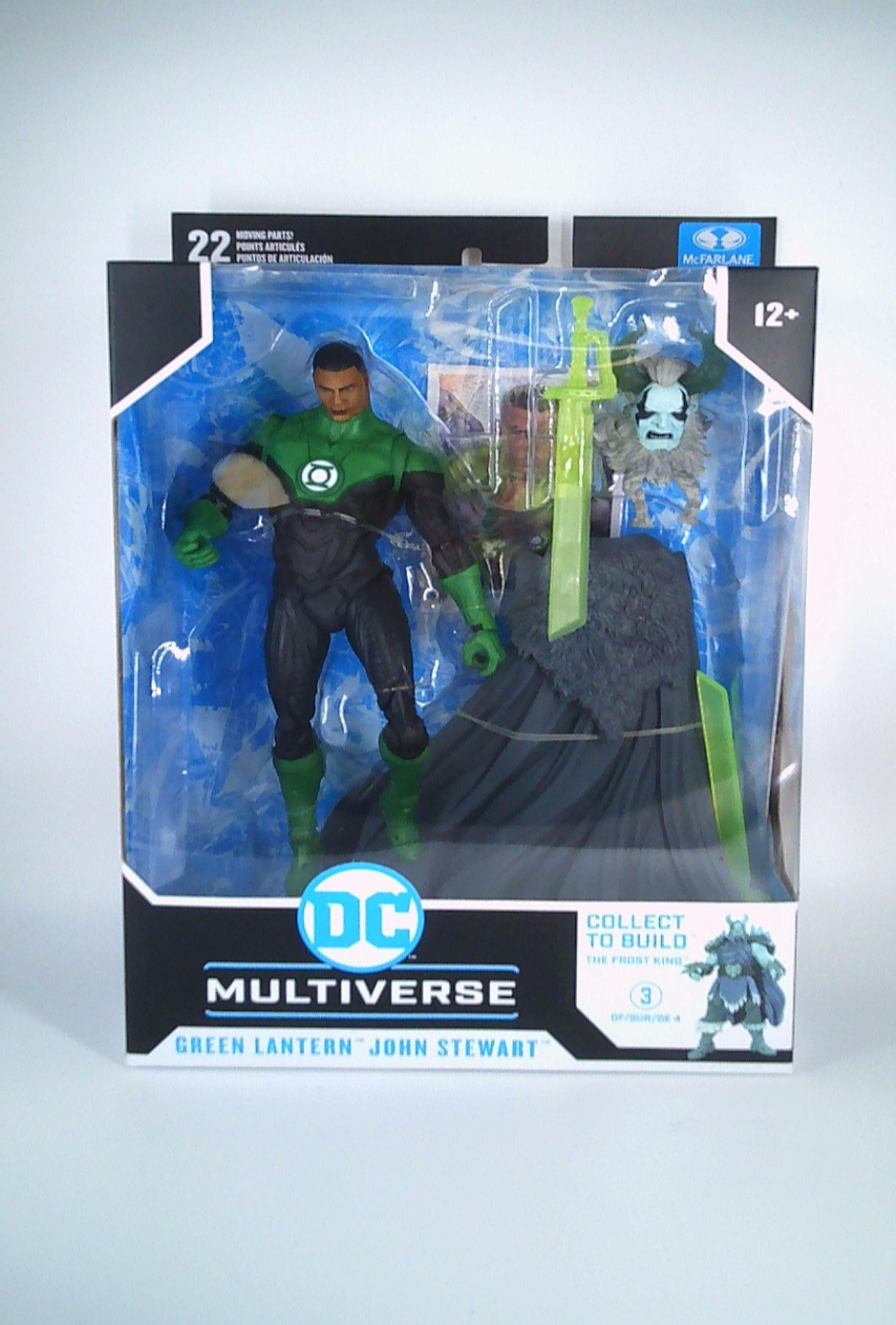 John Stewart Green Lantern "Endless Winter" McFarlane 7" figure 2022