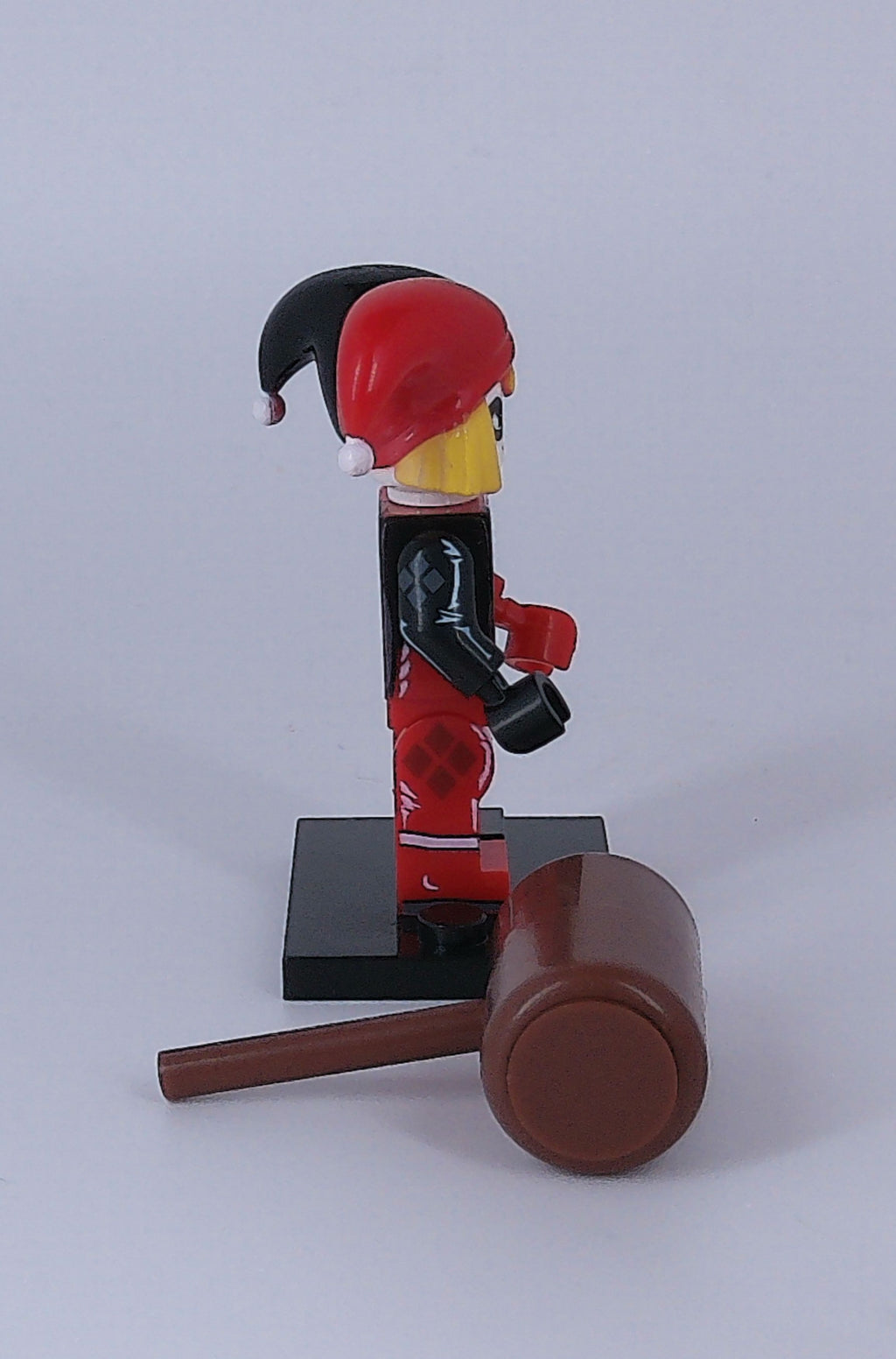 Custom Harley Quinn (Jester) 2" mini figure (Brick building) Dc comics