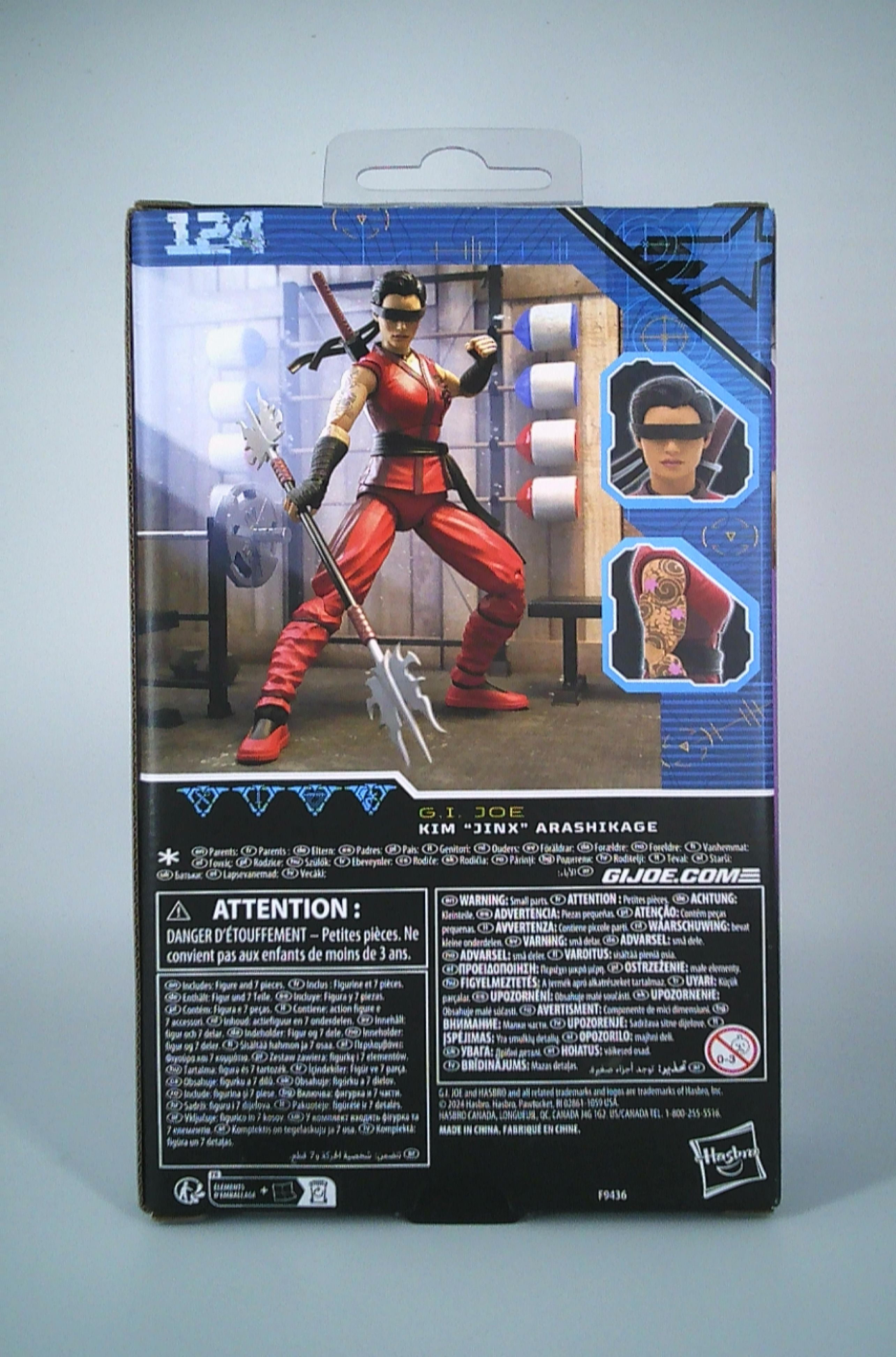 Jinx 7" Classified  G.I.Joe figure Hasbro