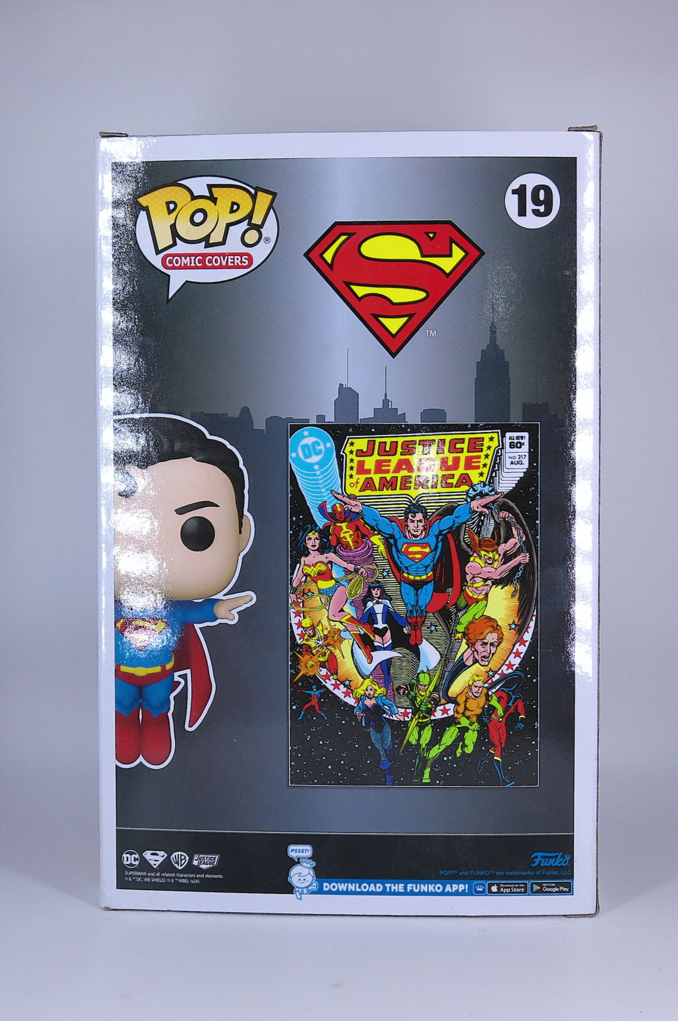 Superman Funko "Comic Recreations" 2024 (Justice League 217)