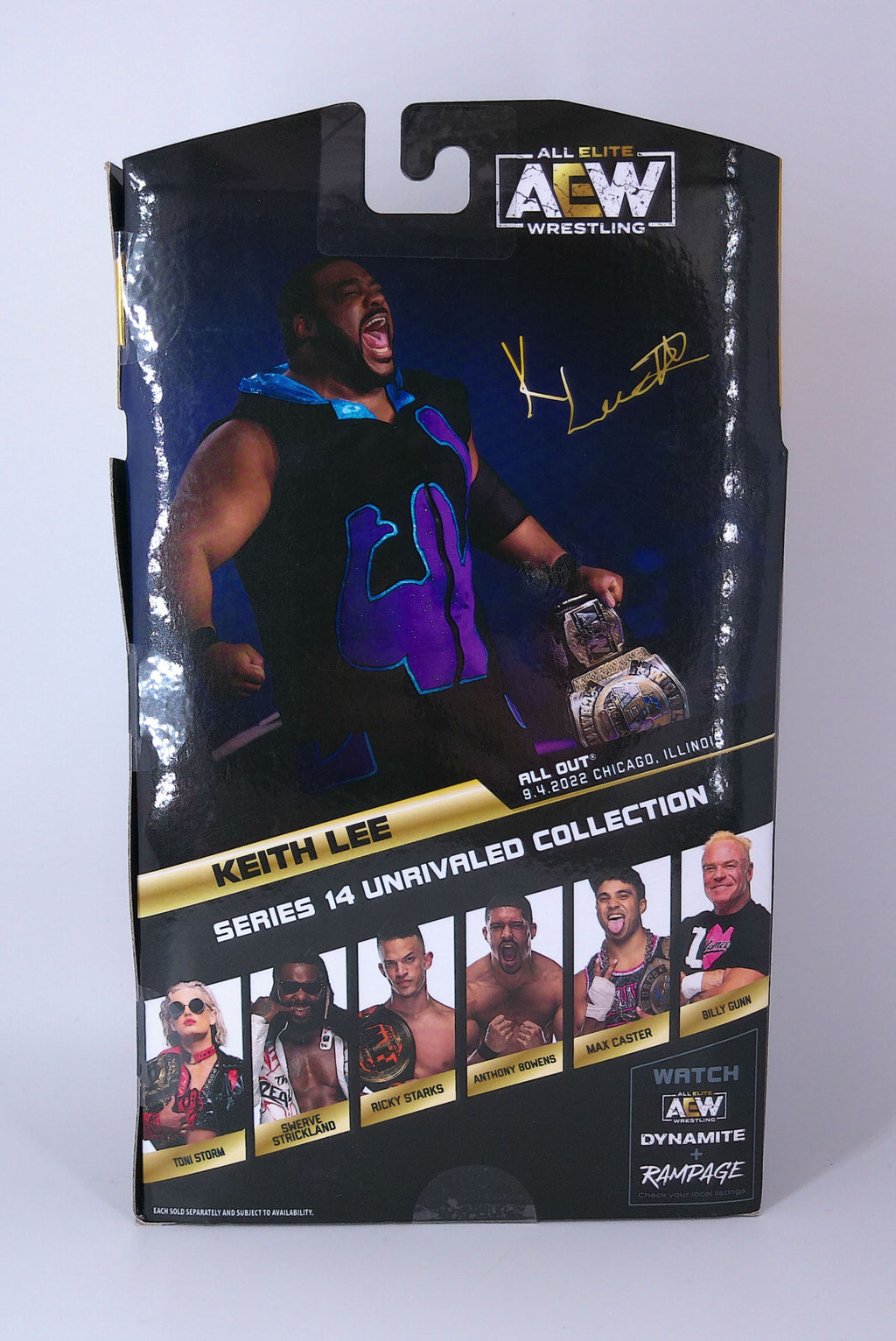 AEW Unrivaled Keith Lee (chase 1 of 3000) series 14 2024