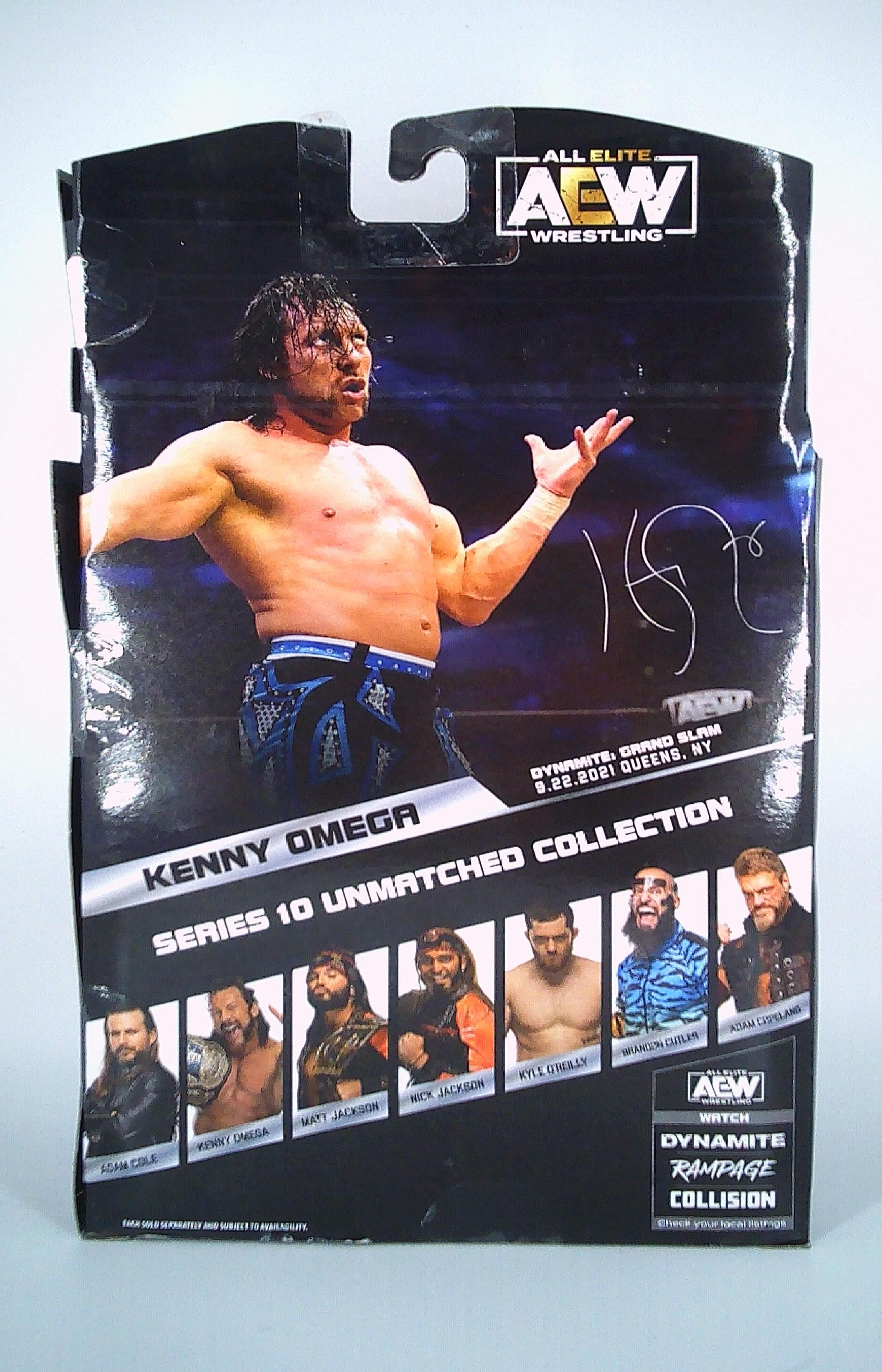 Kenny Omega AEW series 10 7" figure Jazwares